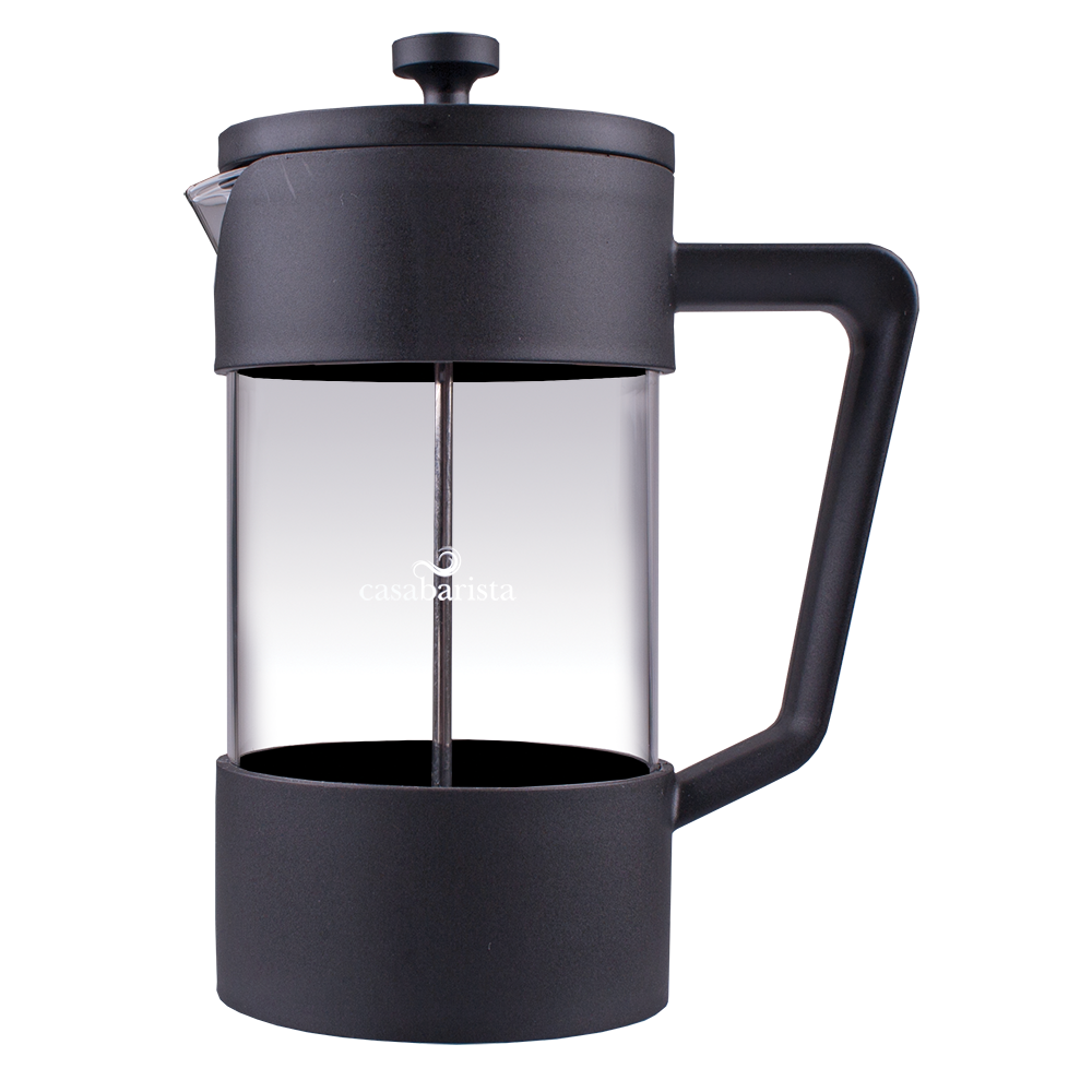 Casabarista "Oslo" Coffee Plunger 8 Cup/1L - Black