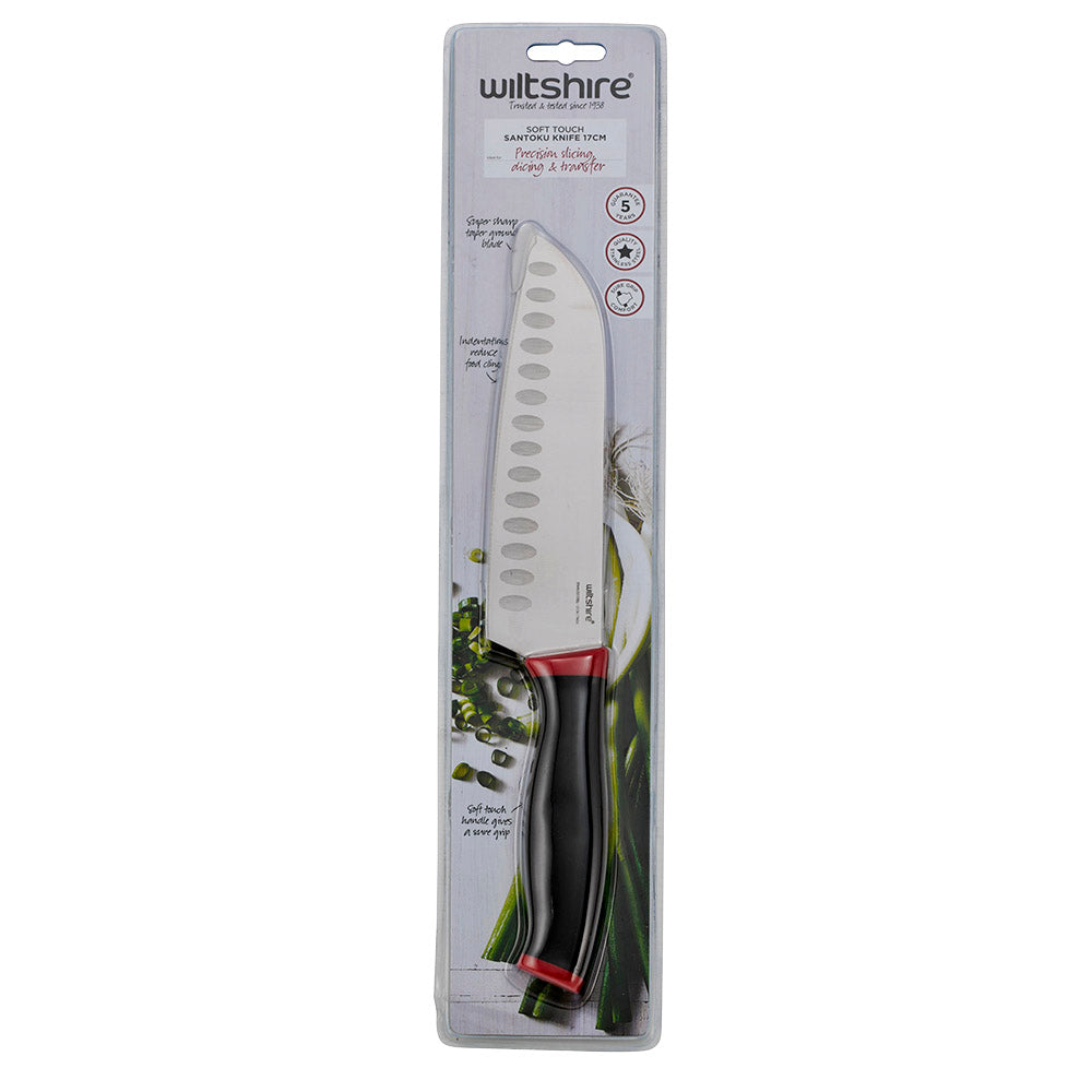 Wiltshire Soft Touch 17cm Santoku Knife