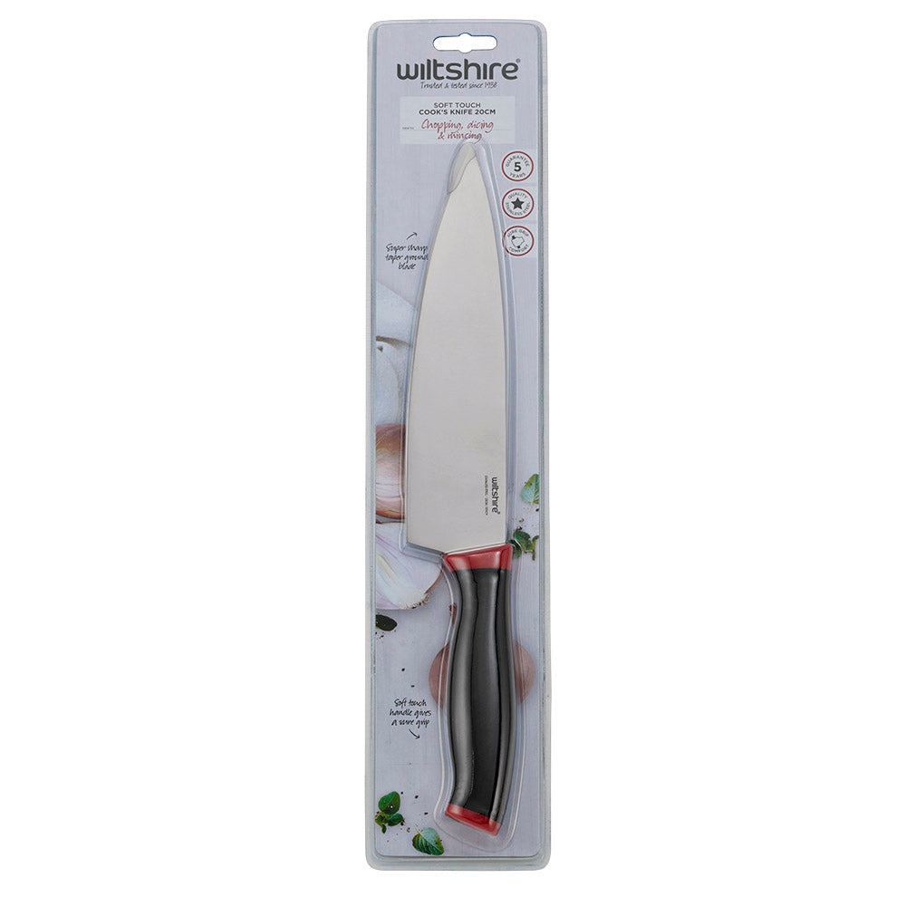 Wiltshire Soft Touch 20cm Cook’s Knife
