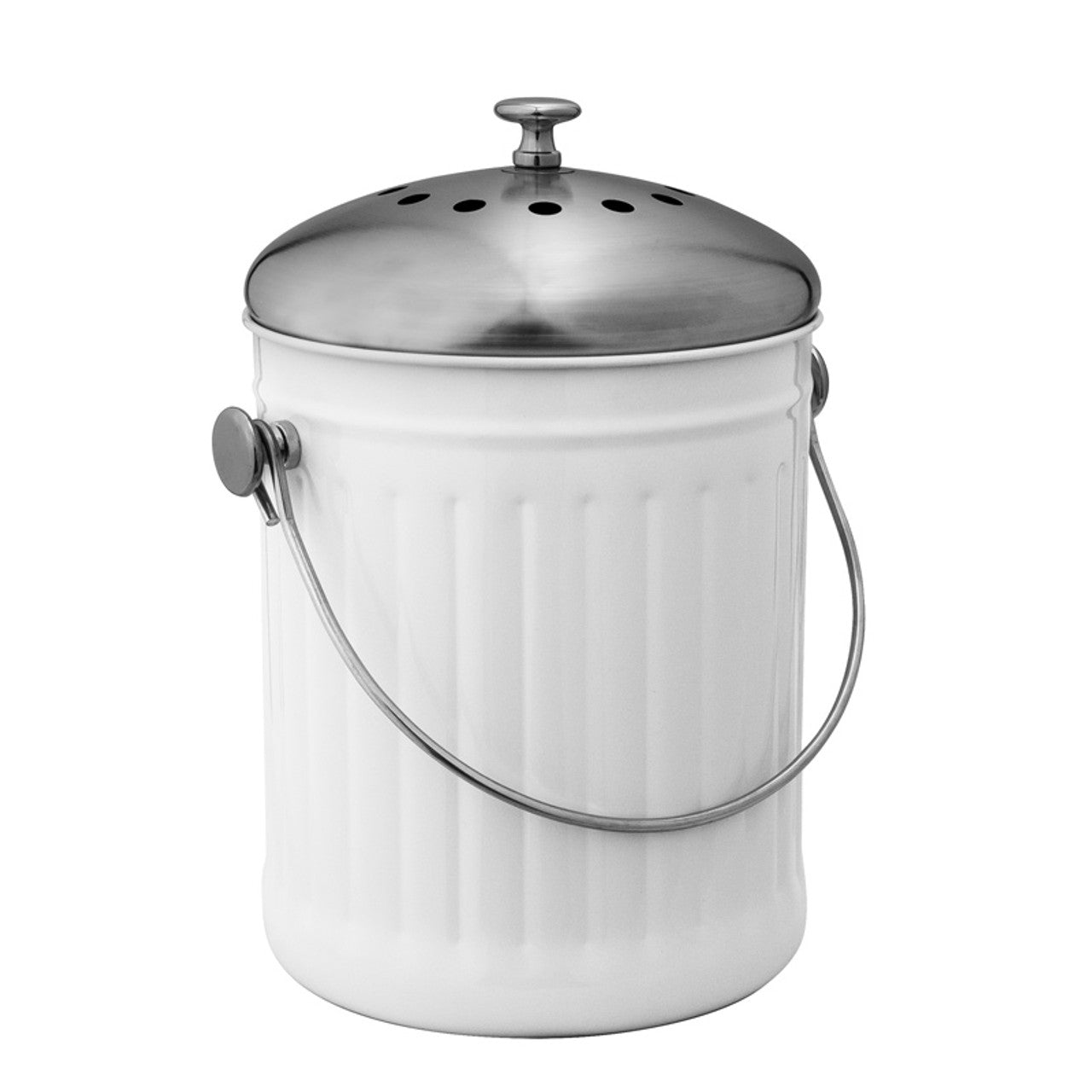 Avanti  Compost Bin - 18x27cm/5L - White