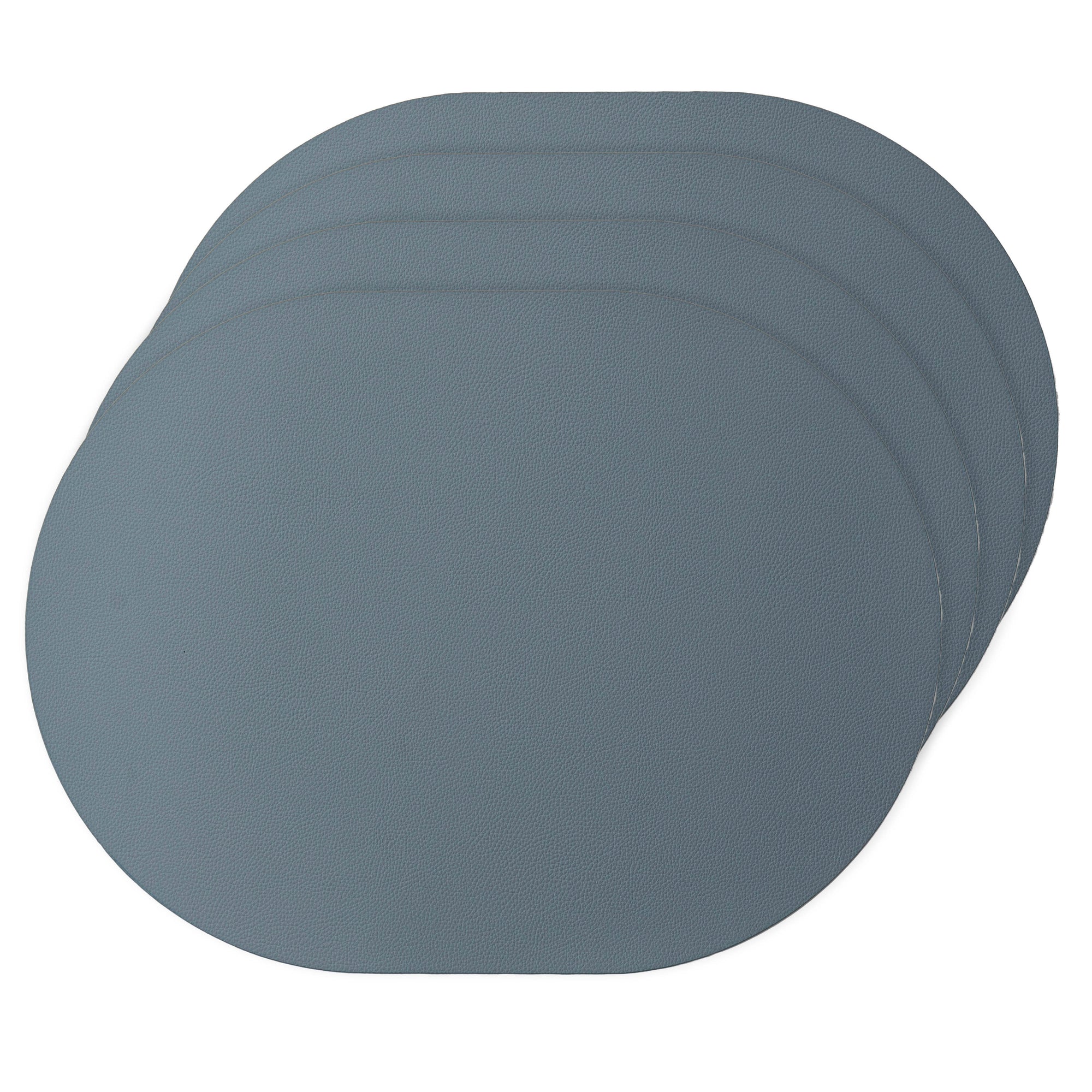 Ladelle Hugo Oval Steel 4pk Placemat