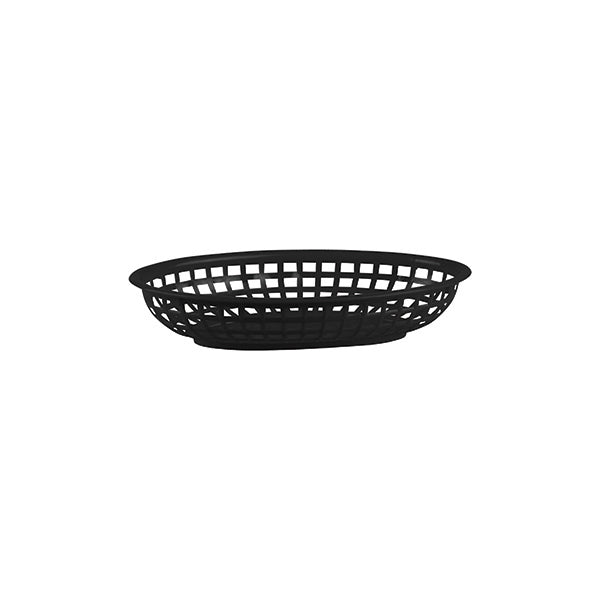 Trenton Serving Basket - Oval (240x150x50mm - Black)
