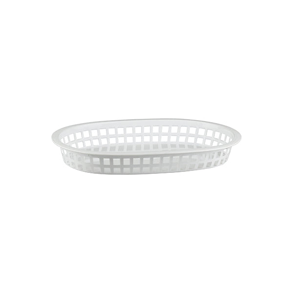 Trenton Serving Basket - Rectangular (270x180x40mm - White)