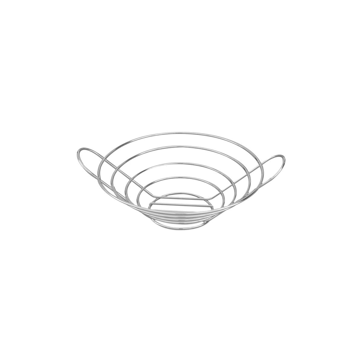 Trenton Round Multi-Purpose Basket (245x80mm - Silver)