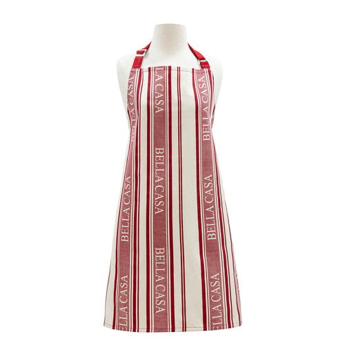 Ladelle Bella Casa Red Apron