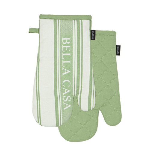 Ladelle Bella Casa Sage 2pk Oven Mitt