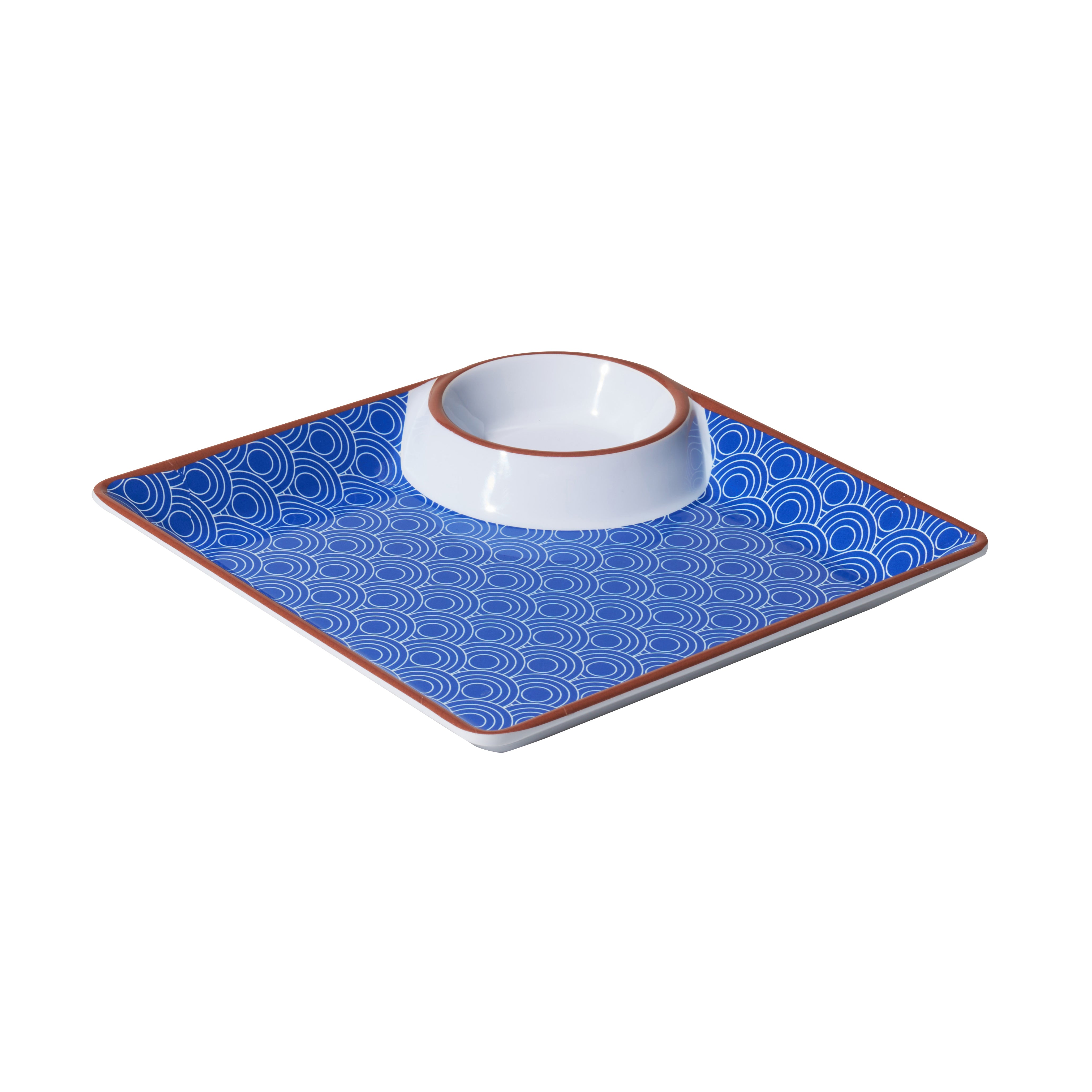 Avanti Individual Serving Plate – Wave – Square 20cm