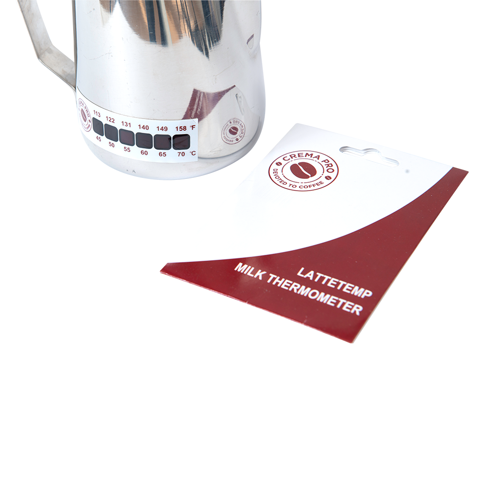 Crema Pro "Latte Temp" Milk Thermometer