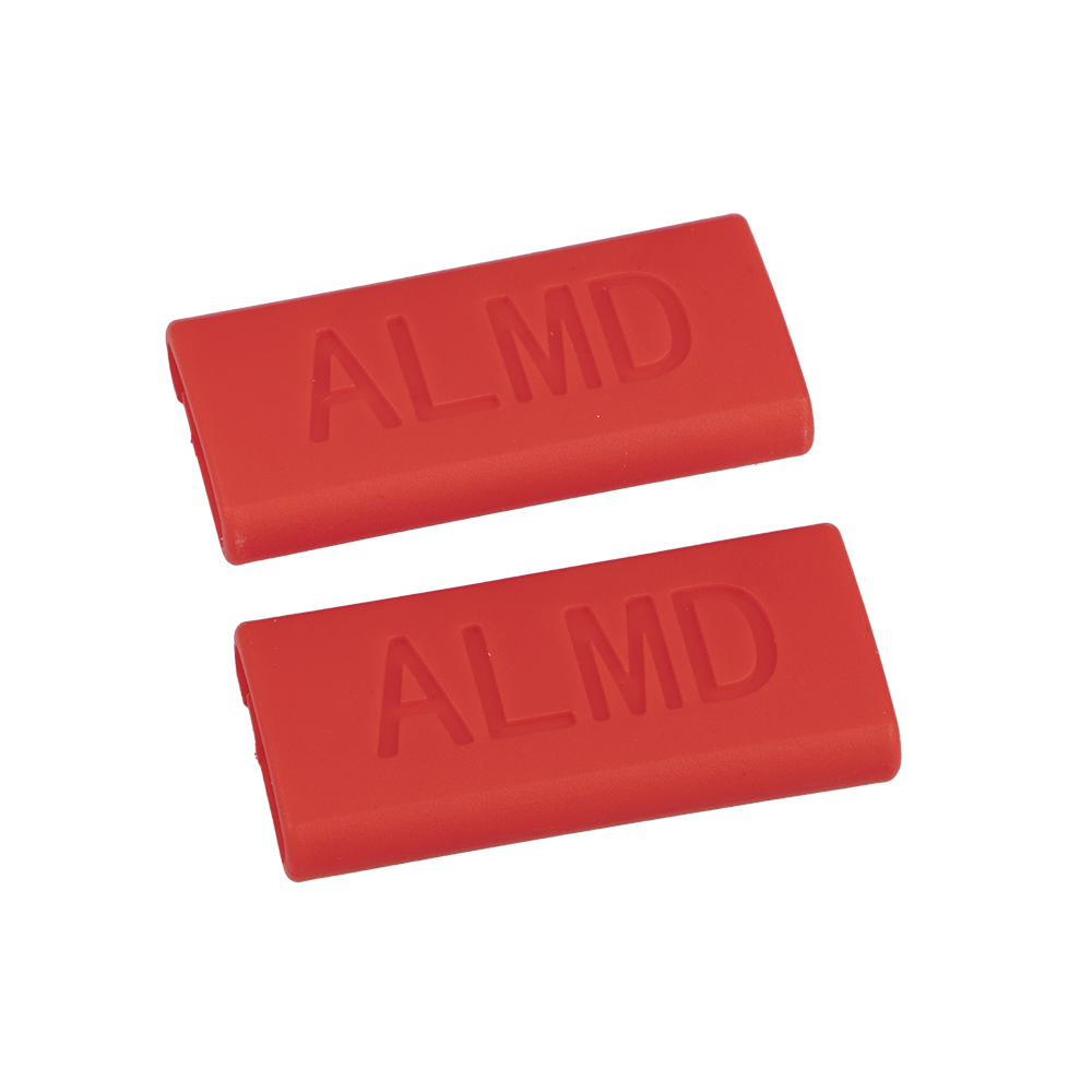 Crema Pro Milk ID Clips – Almond (Red, Set of 2)