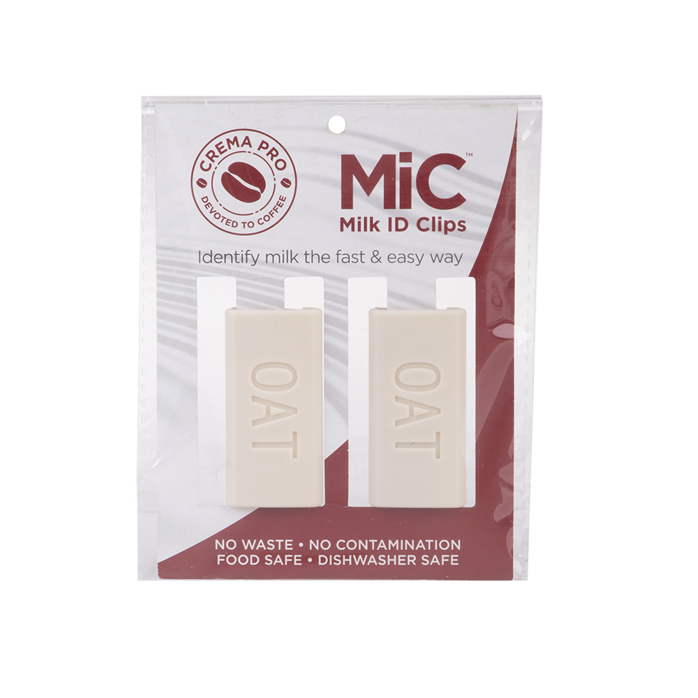 Crema Pro Milk ID Clips – Oat (Ivory, Set of 2)