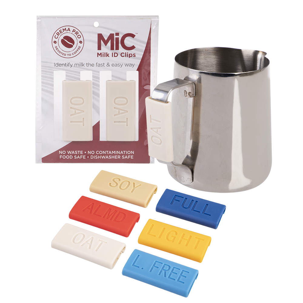 Crema Pro Milk ID Clips – Oat (Ivory, Set of 2)