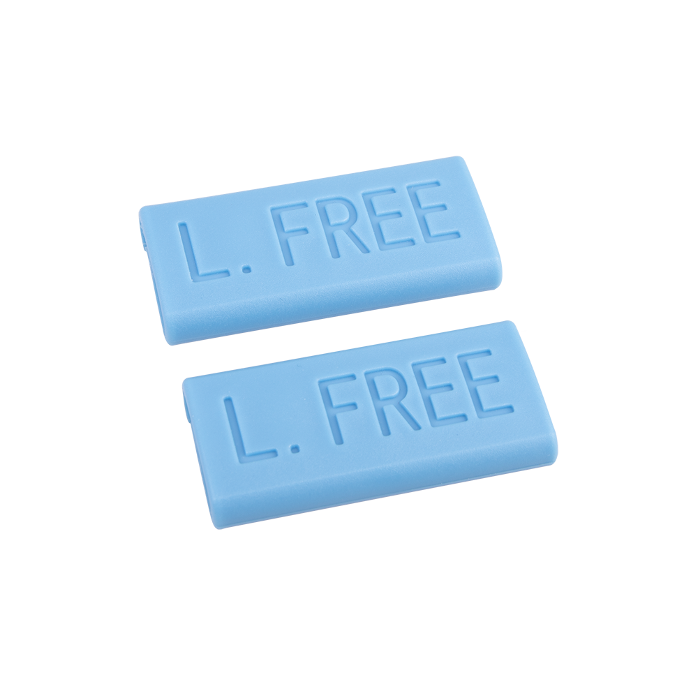 Crema Pro Milk ID Clips – Lactose Free (Sky Blue, Set of 2)