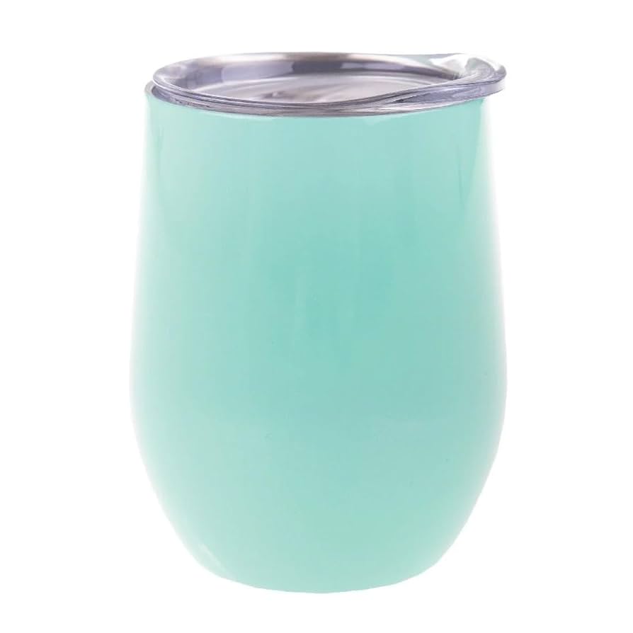 Oasis Stainless Steel Double Wall Wine Tumbler 330ml - Spearmint