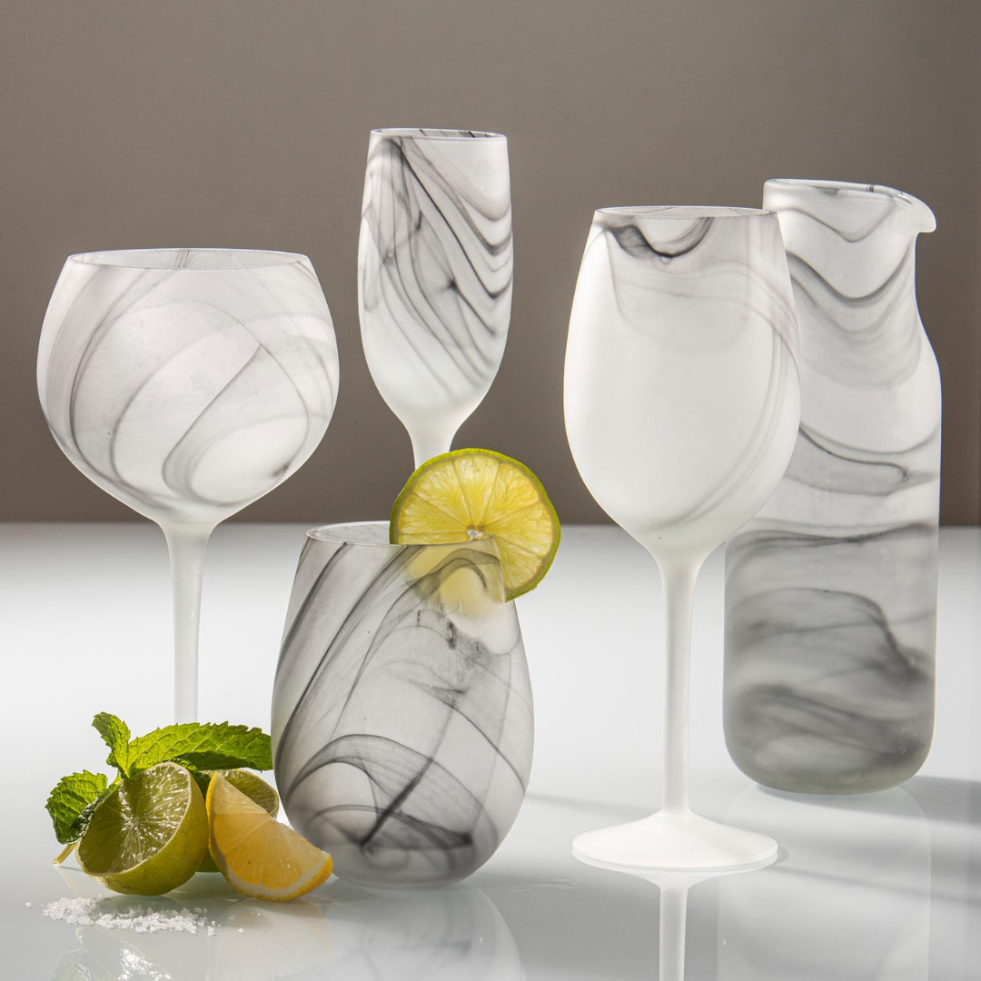 Tempa Skylar Storm 2pk Stemless Glass