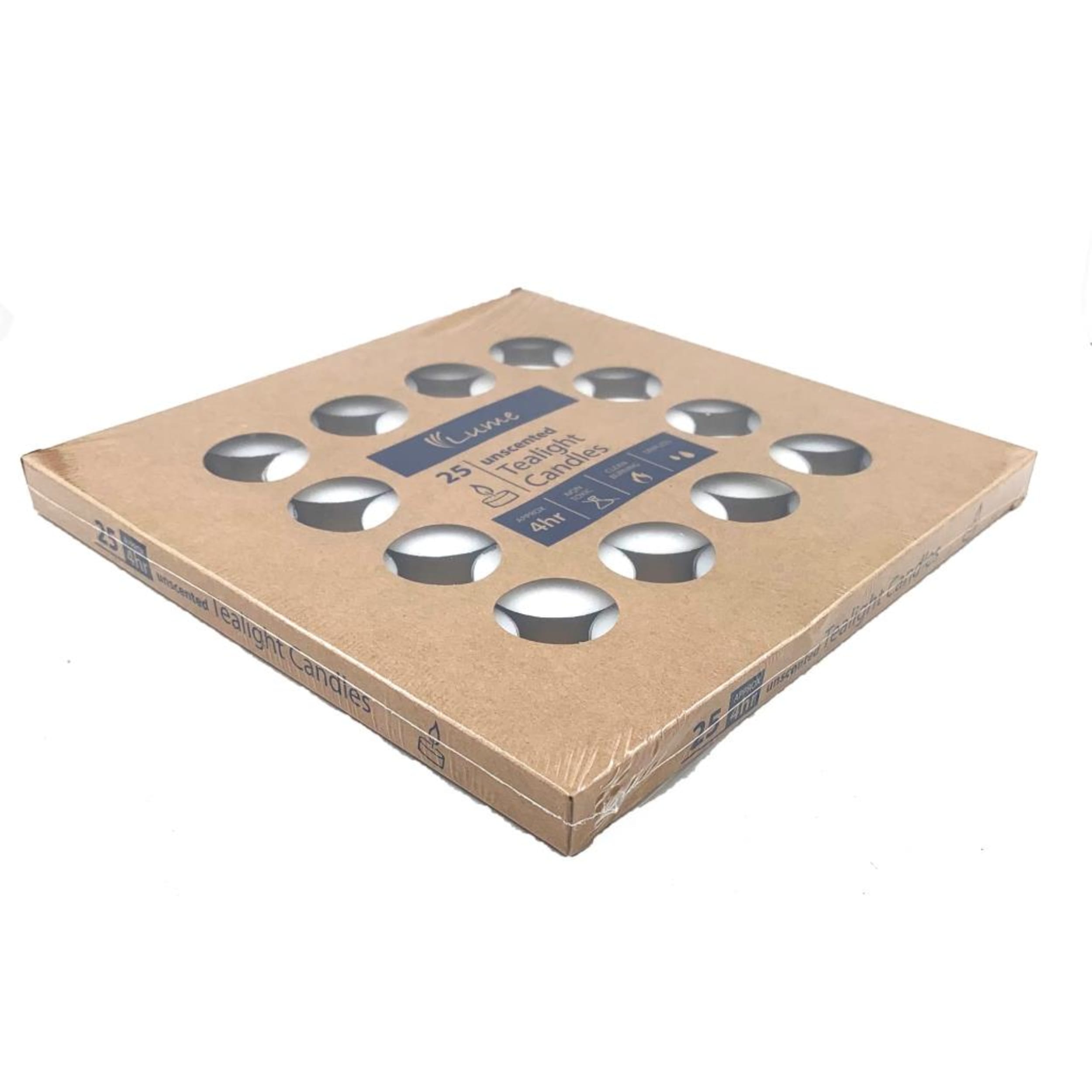 Lume Tealight Candles 4 Hour(25 Pack)