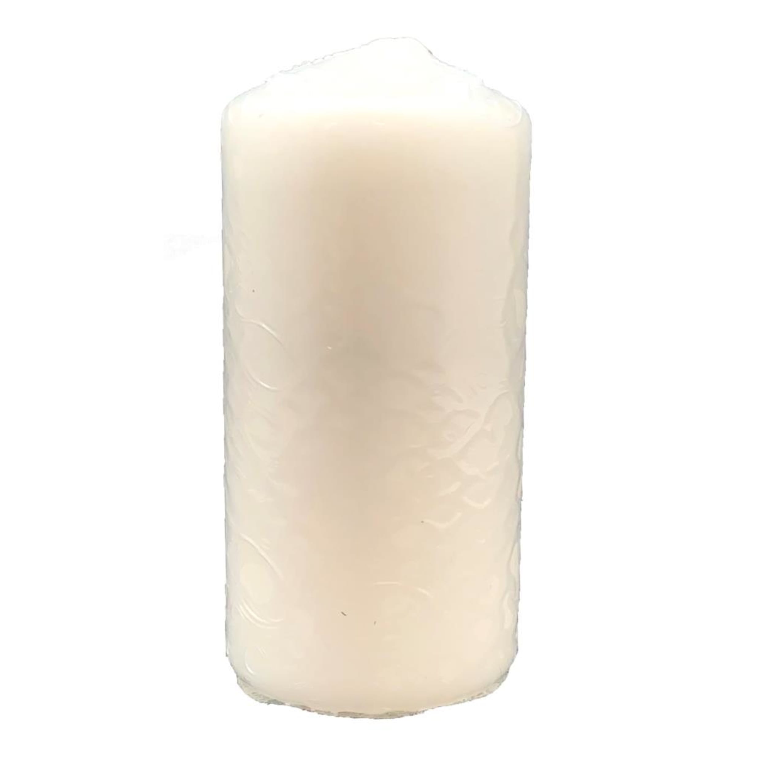 Lume Pillar Candles 100x50mm White (12 Pack)