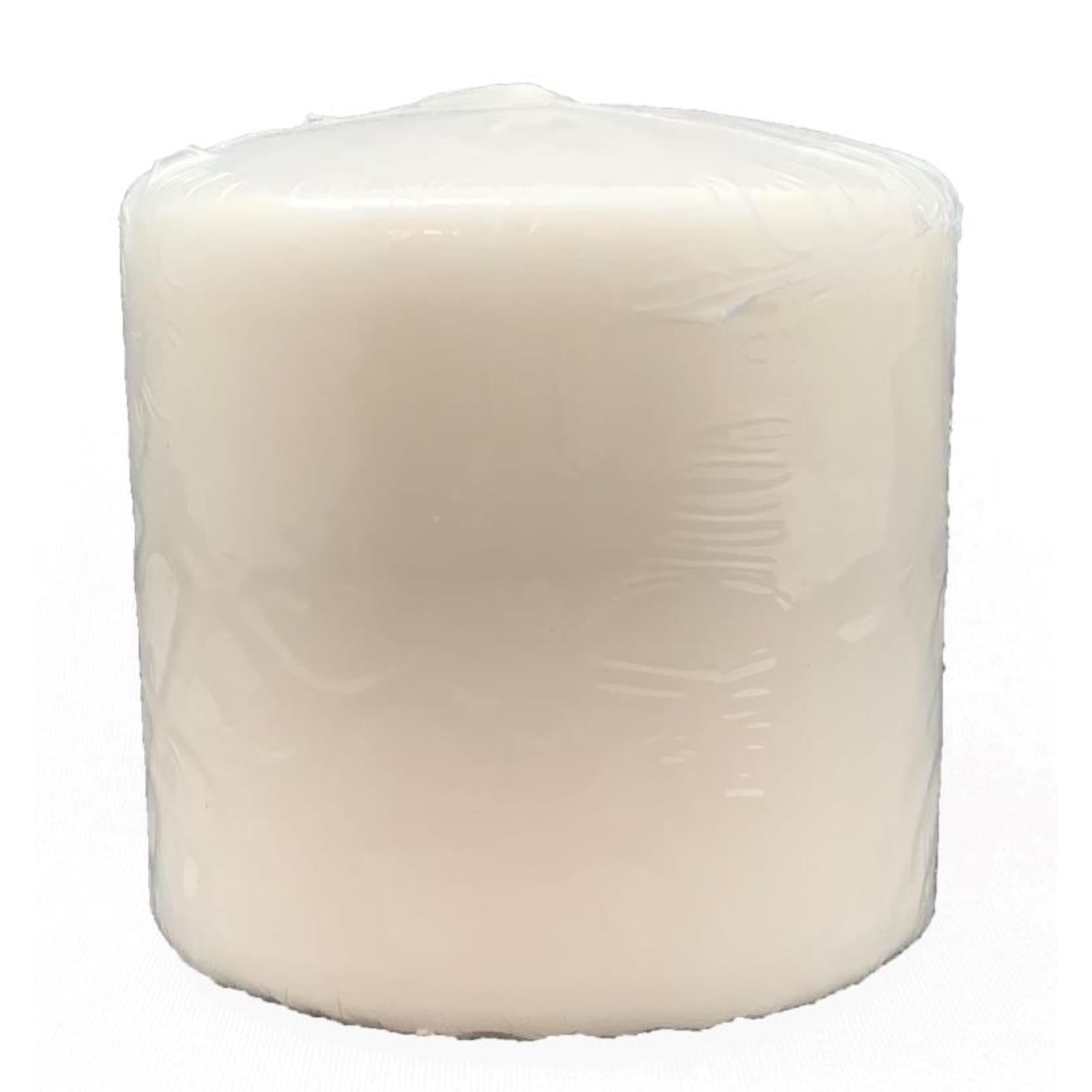 Lume Pillar Candles 75x75mm White (12 Pack)
