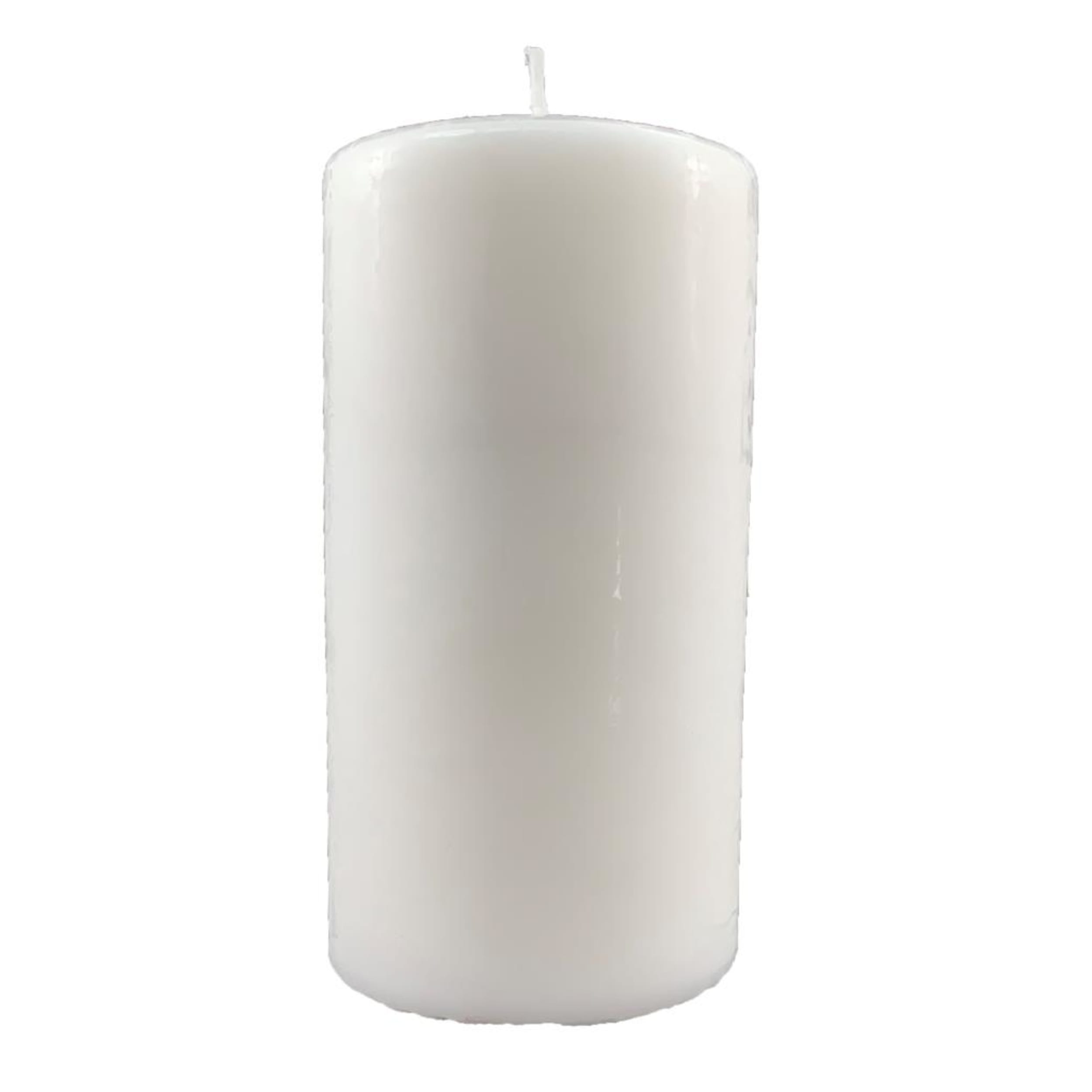 Lume Pillar Candles 150x75mm White (12 Pack)
