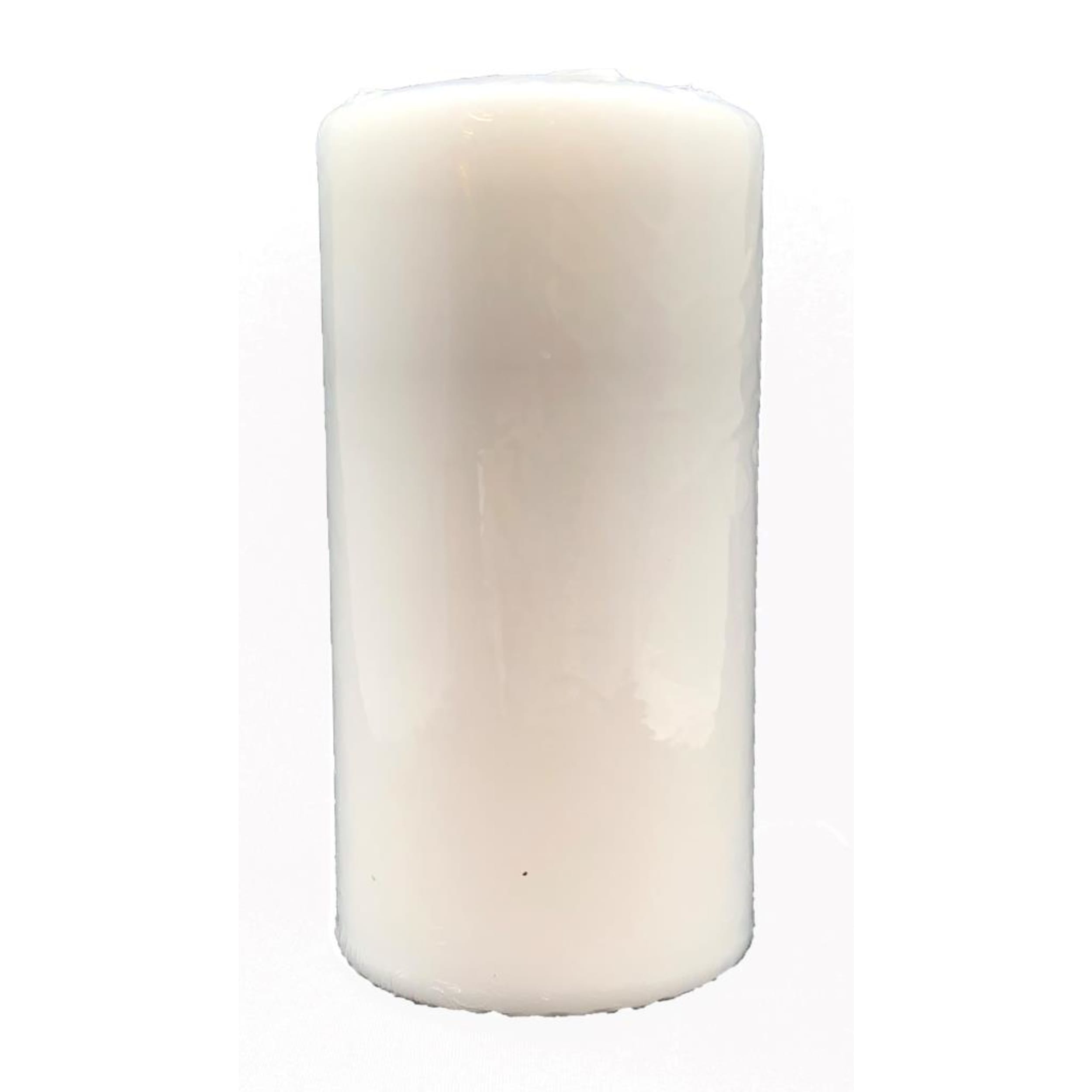 Lume Pillar Candles 150x75mm White (12 Pack)