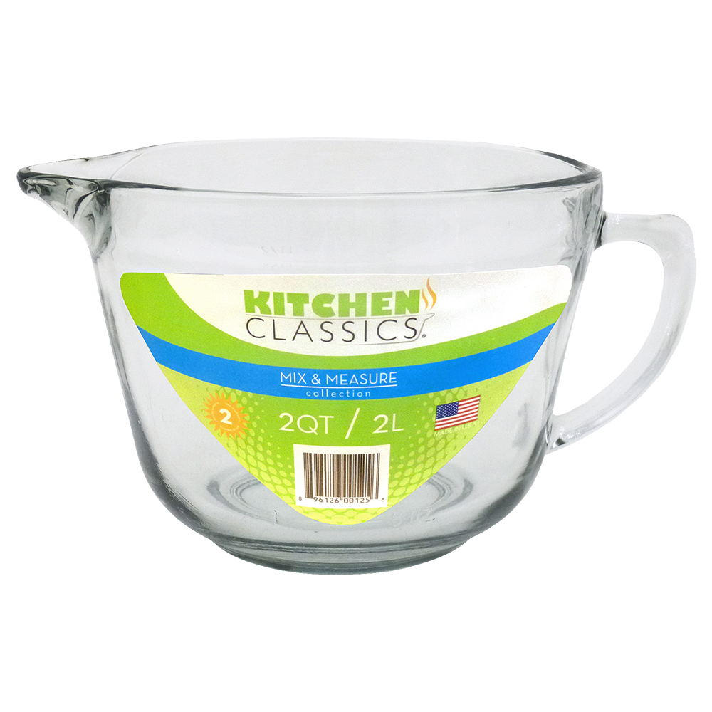 Kitchen Classics Glass Batter Bowl – 2L