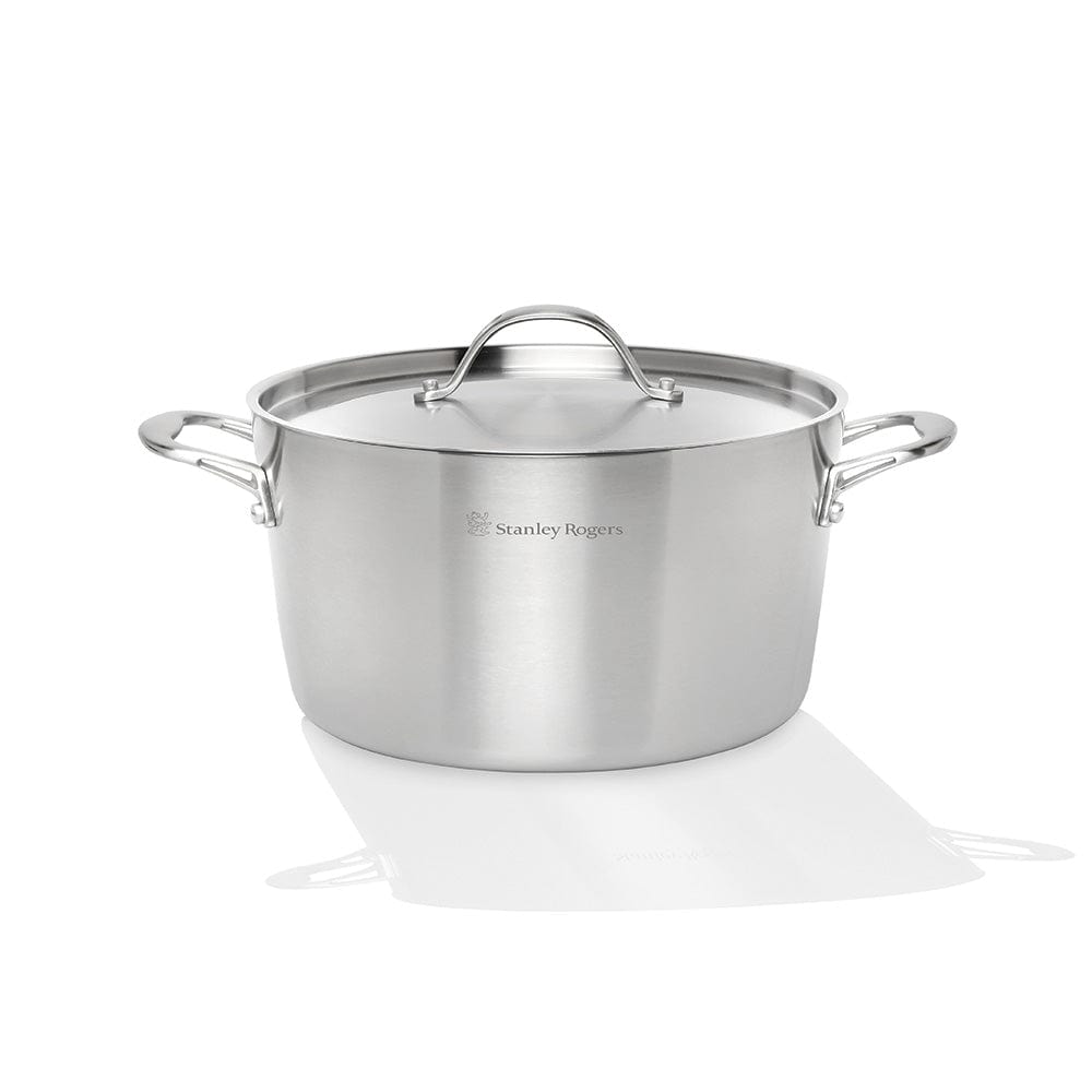 Stanley Rogers Conical Tri-Ply Casserole 24cm