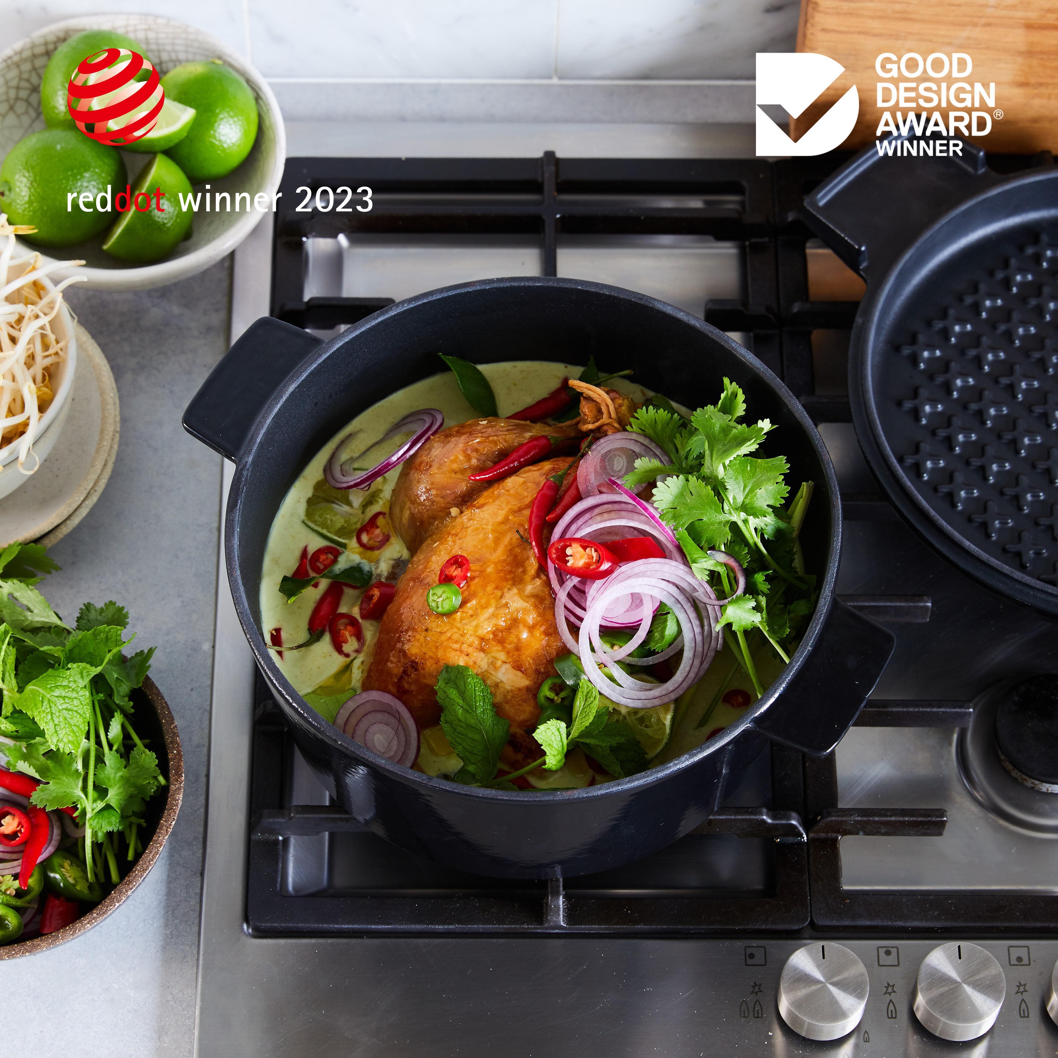 Stanley Rogers French Oven Grill Duo Onyx 24cm 3.5L