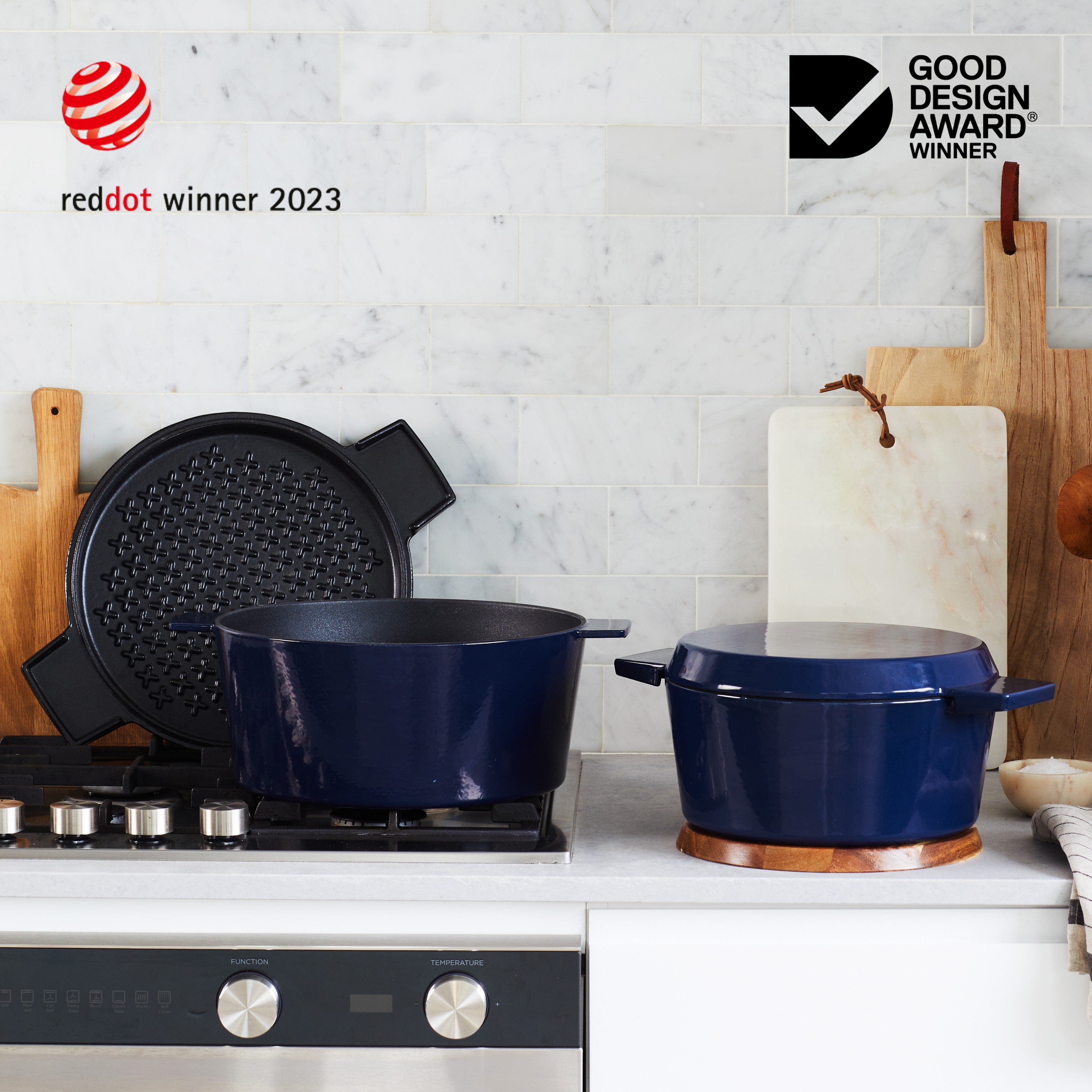 Stanley Rogers French Oven Grill Duo Midnight Blue 28cm 6.5L