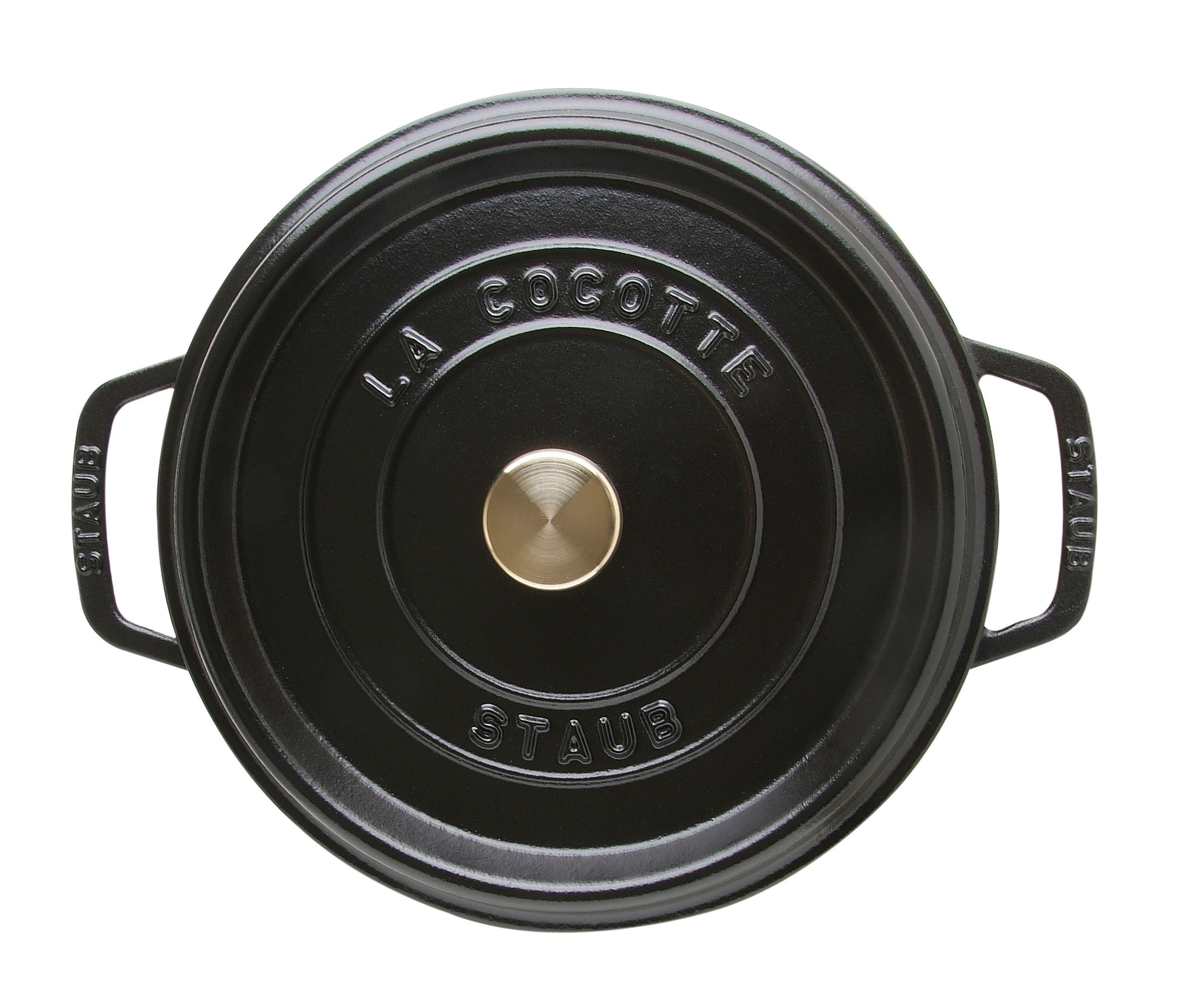 Staub Round Cocotte - 26cm Black