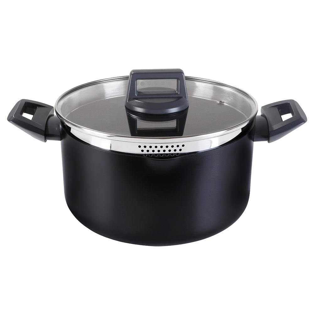 Stanley Rogers Statement Ceramic Non-Stick Recycled Aluminium Casserole 24cm