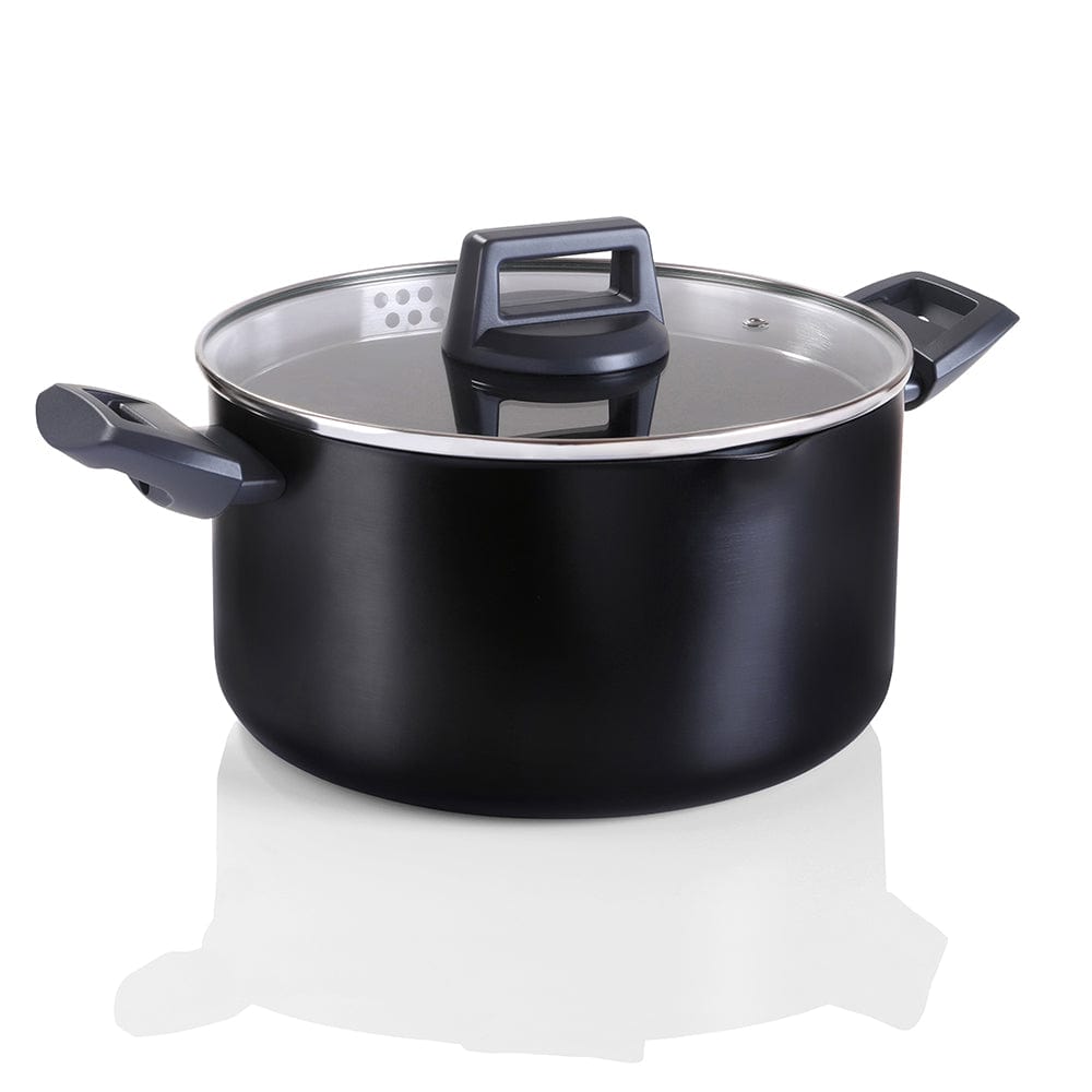 Stanley Rogers Statement Ceramic Non-Stick Recycled Aluminium Casserole 24cm