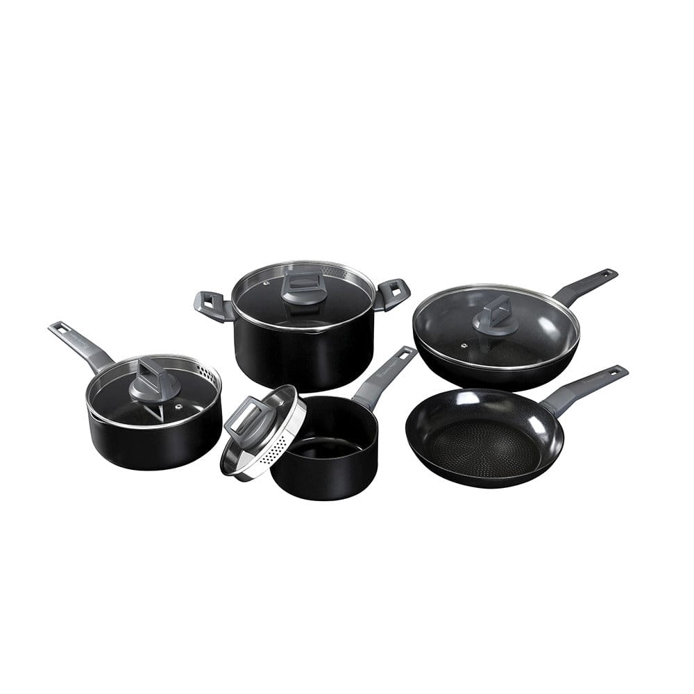 Stanley Rogers Statement Ceramic Non-Stick Recycled Aluminium 5 Piece Cookware Set
