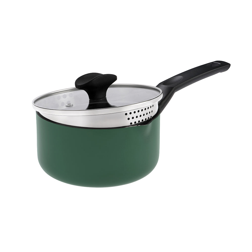 Wiltshire PureCook Ceramic Non-Stick Saucepan 16cm with Glass Lid