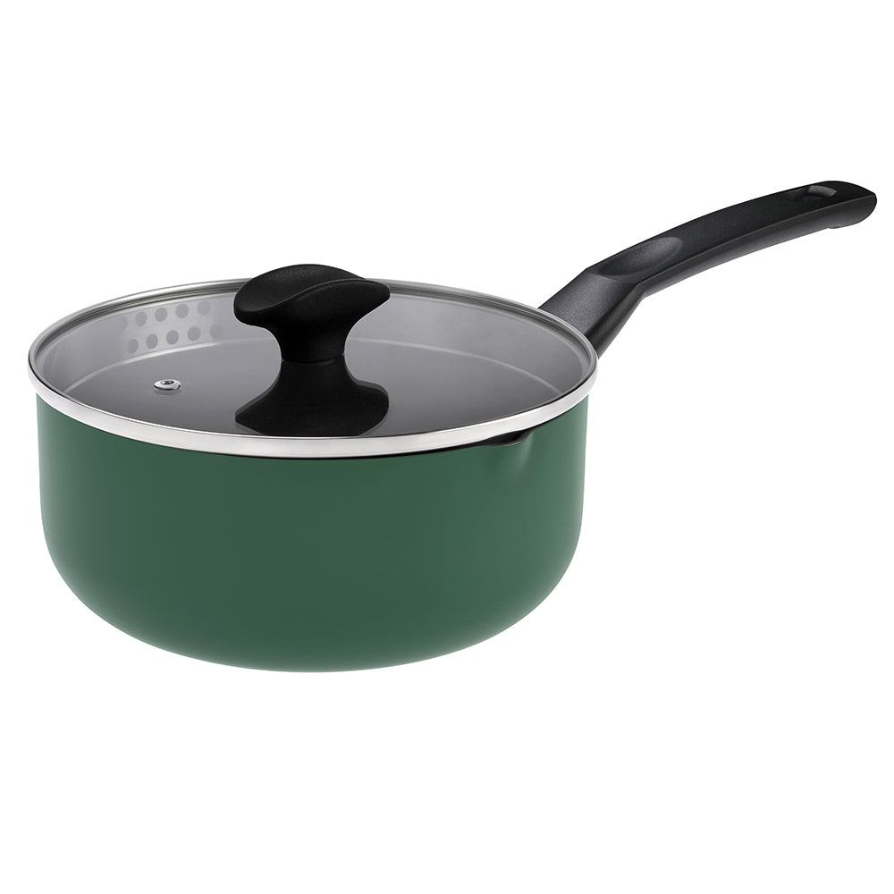 Wiltshire PureCook Ceramic Non-Stick Saucepan 20cm with Glass Lid