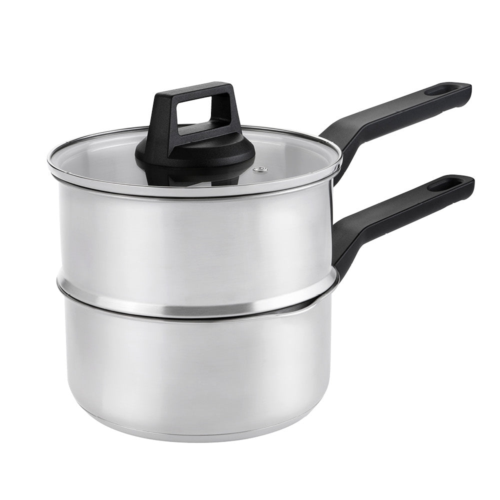 Wiltshire Timeless Steamer Set 18cm with Glass Lid