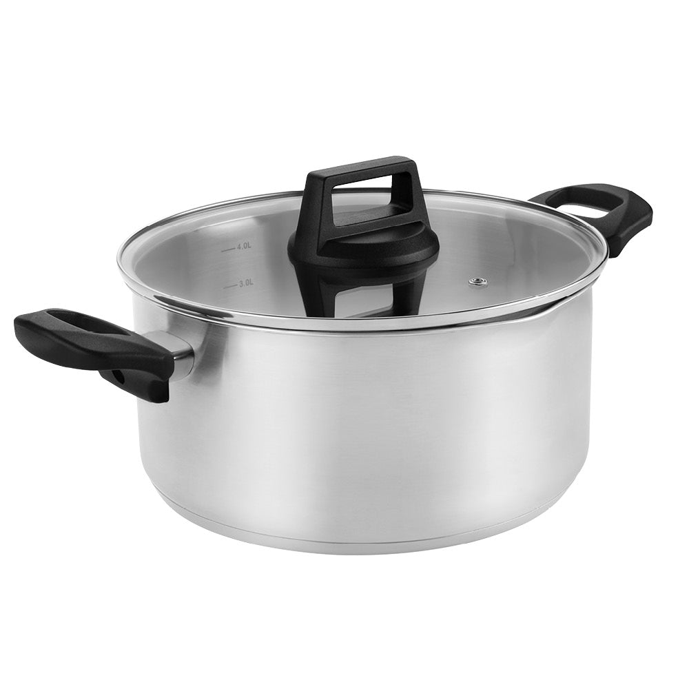 Wiltshire Timeless Casserole 24cm with Glass Lid