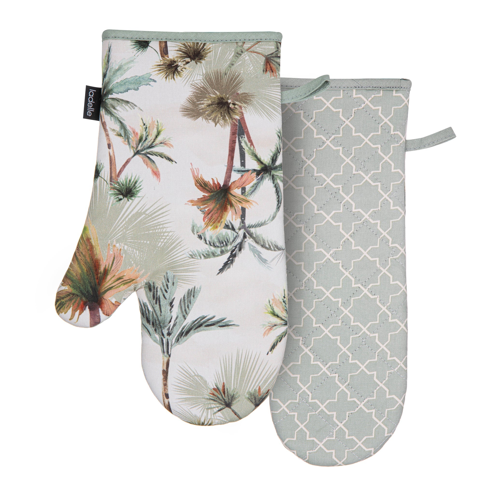 Ladelle Panama 2pk Oven Mitt