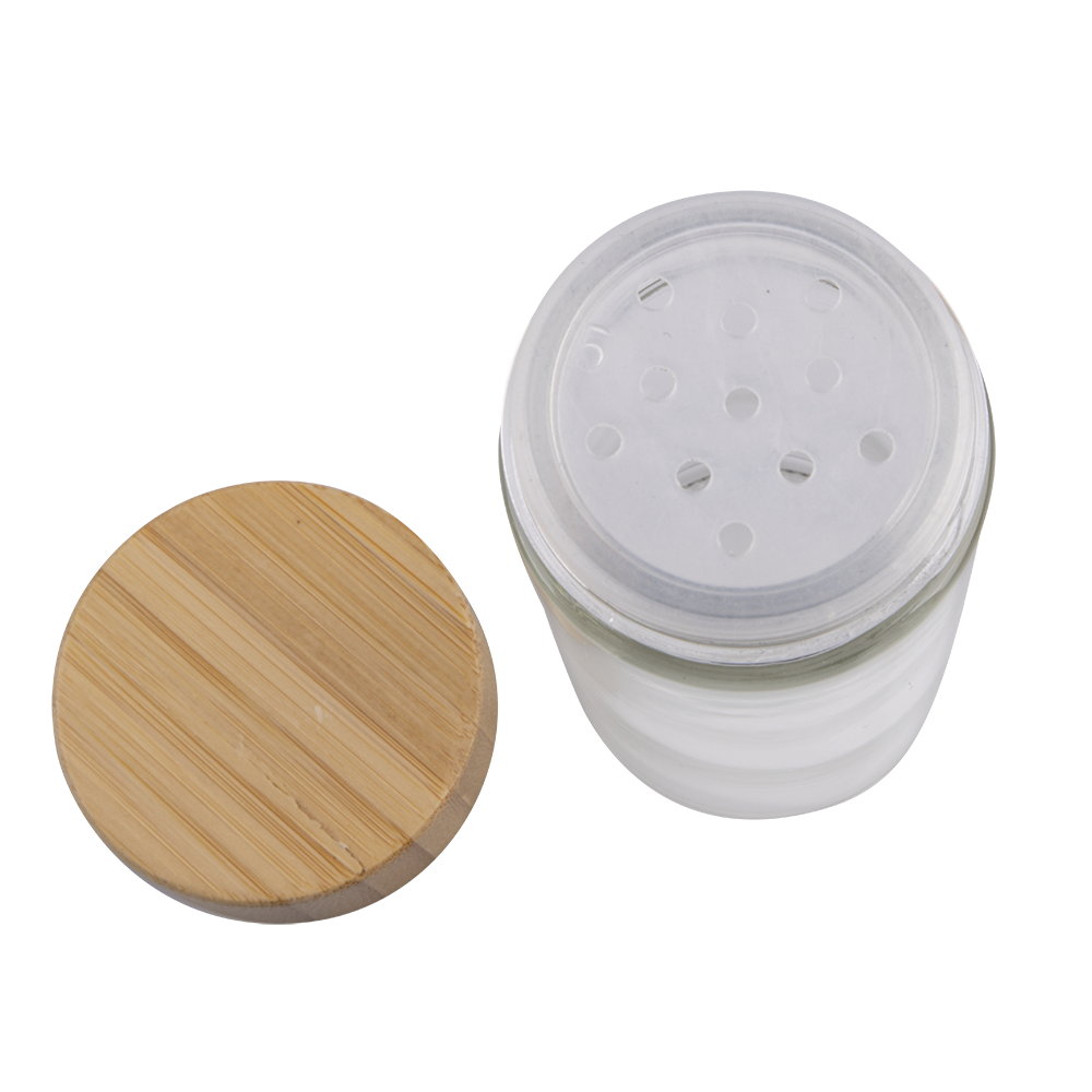 Appetito Round Spice Jar with Bamboo Lid 85ml