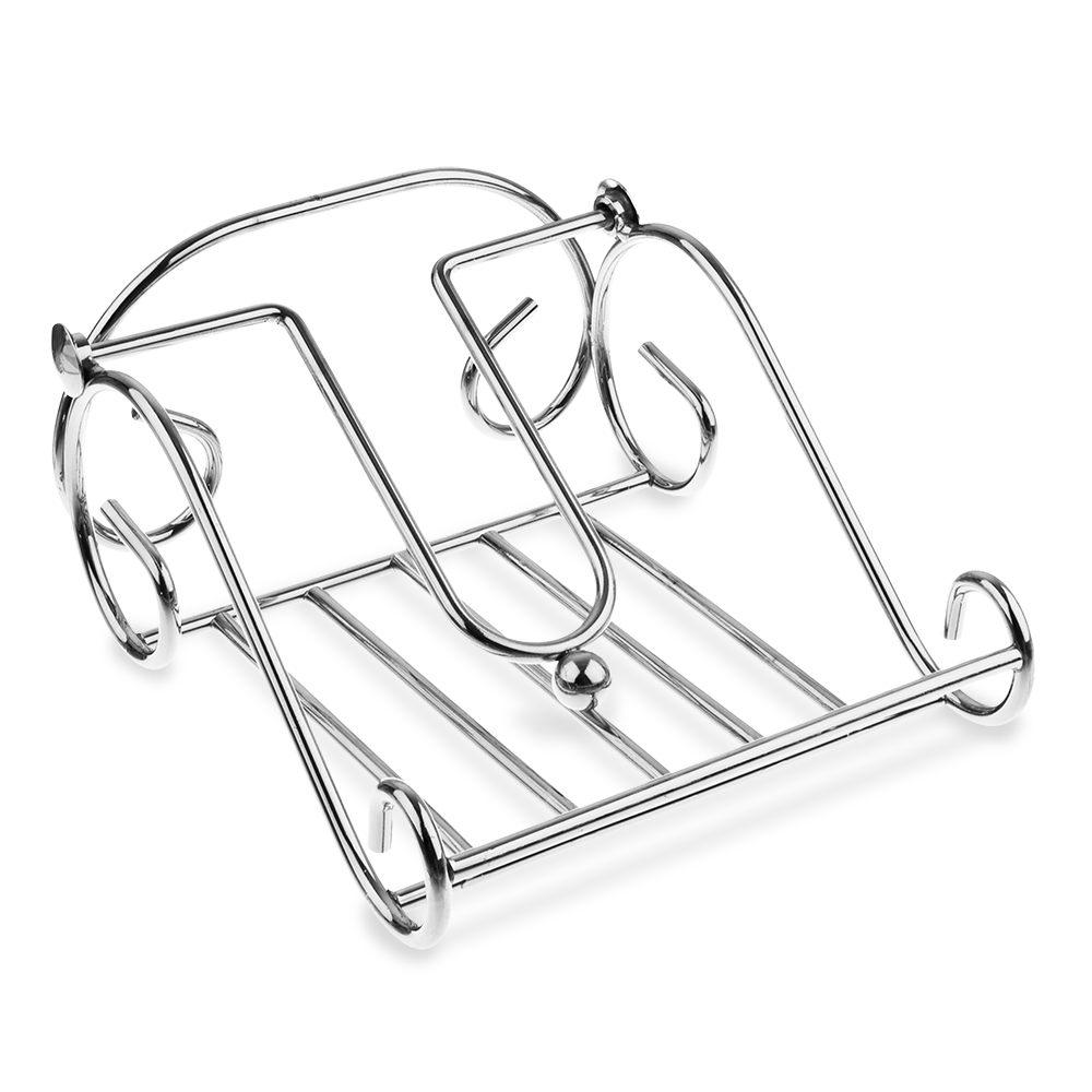 Entrée Scroll Napkin Holder – Chrome