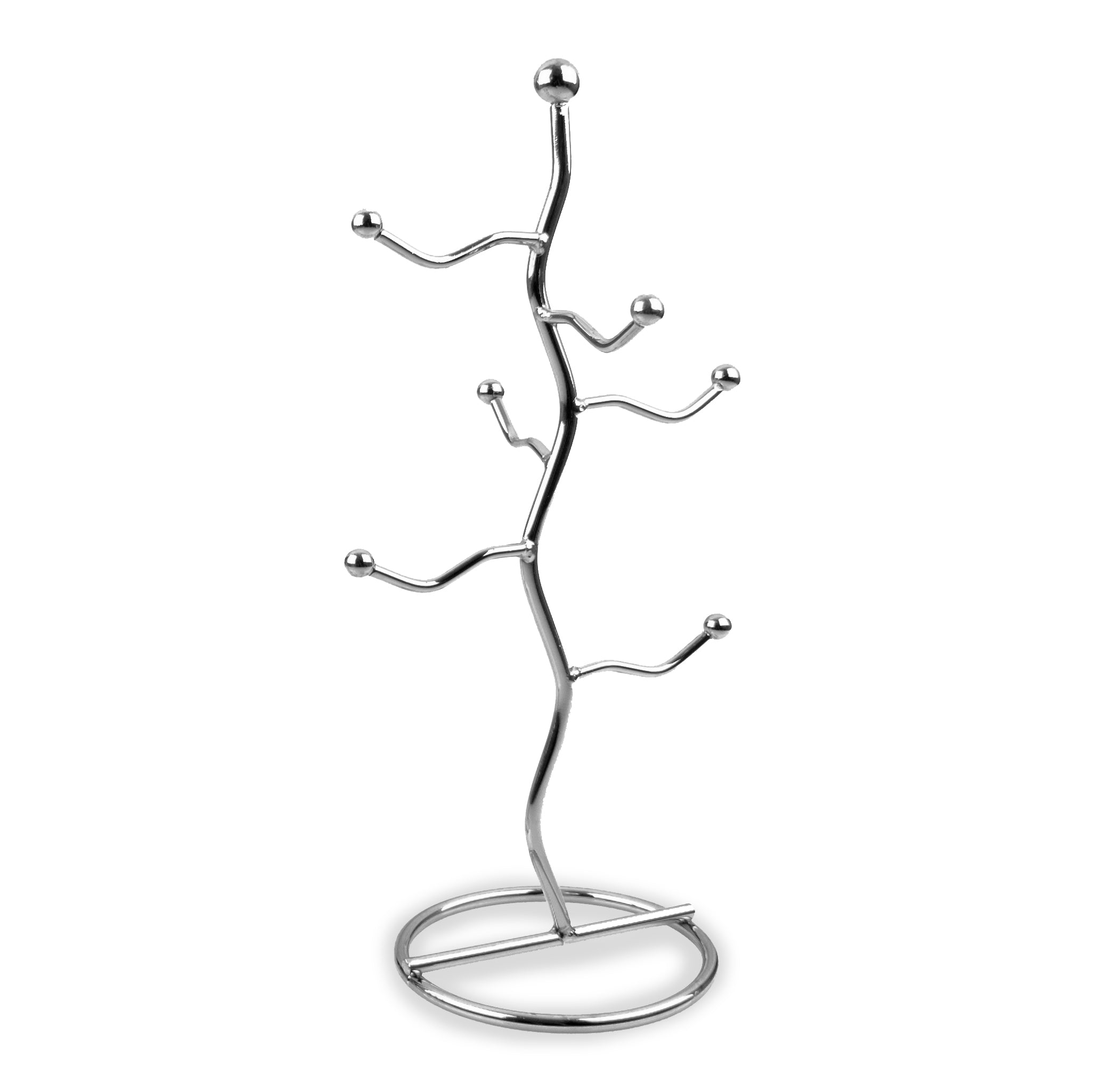 Entrée Wiggly Mug Tree 40cm - Chrome