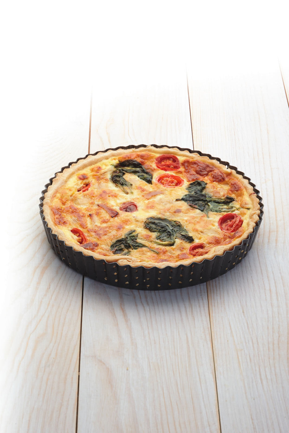 MasterCraft Crusty Bake Fluted Round Flan & Quiche Tin 23cm