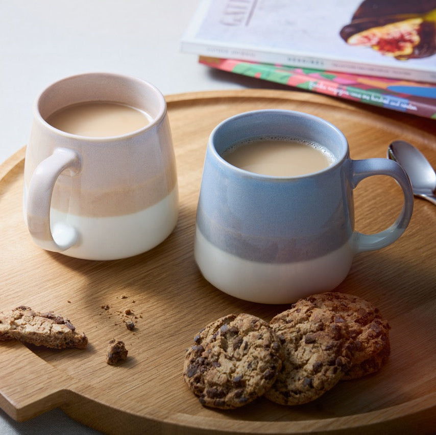 Bundanoon Tapered Mug 400ml Set of 4 Reactive Band