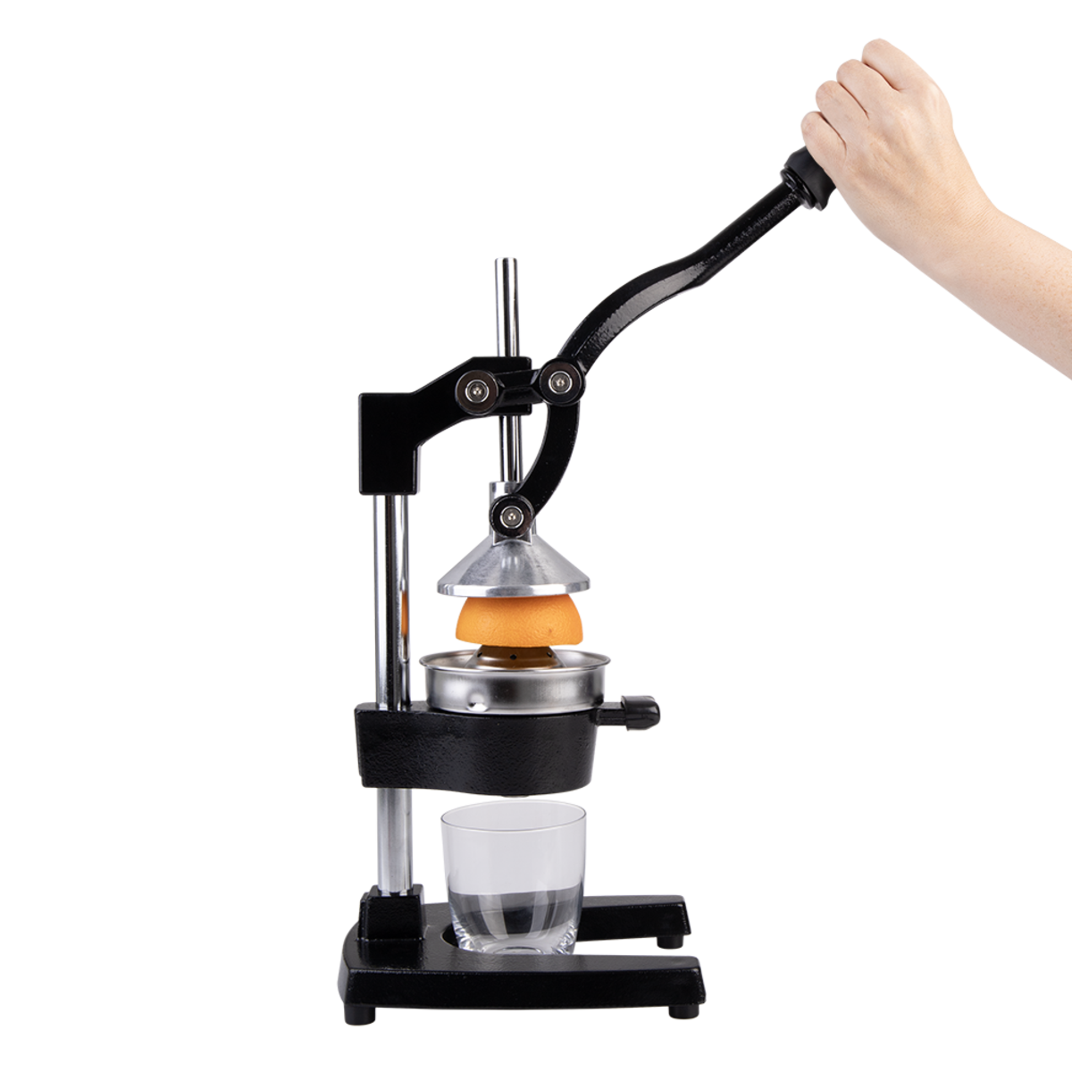 Integra Cast Iron Commercial Manual Juicer - Matte Black