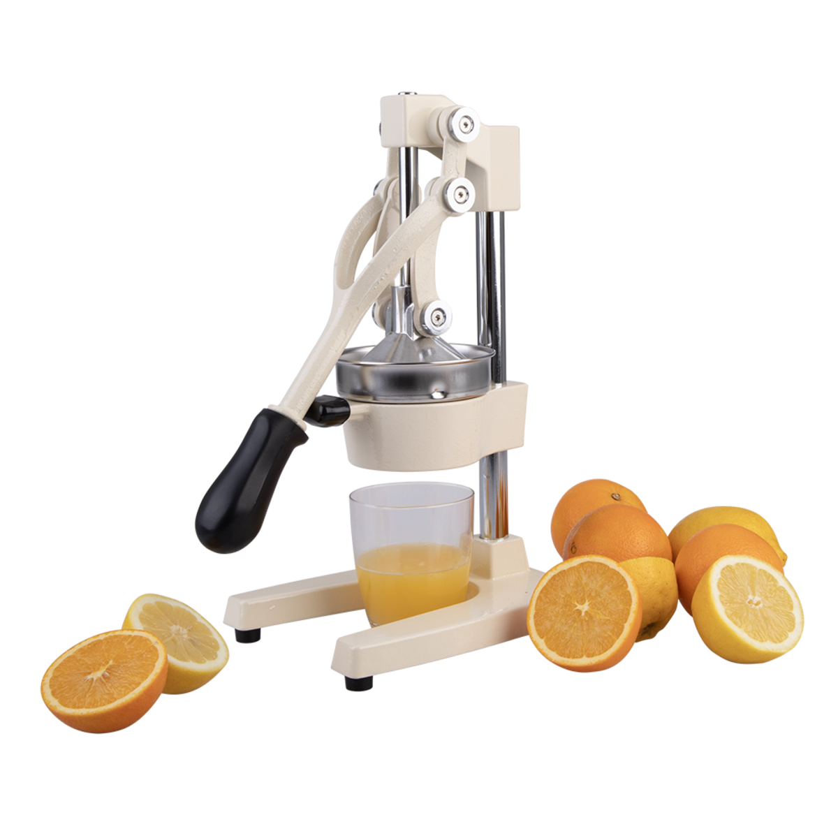 Integra Cast Iron Commercial Manual Juicer - White