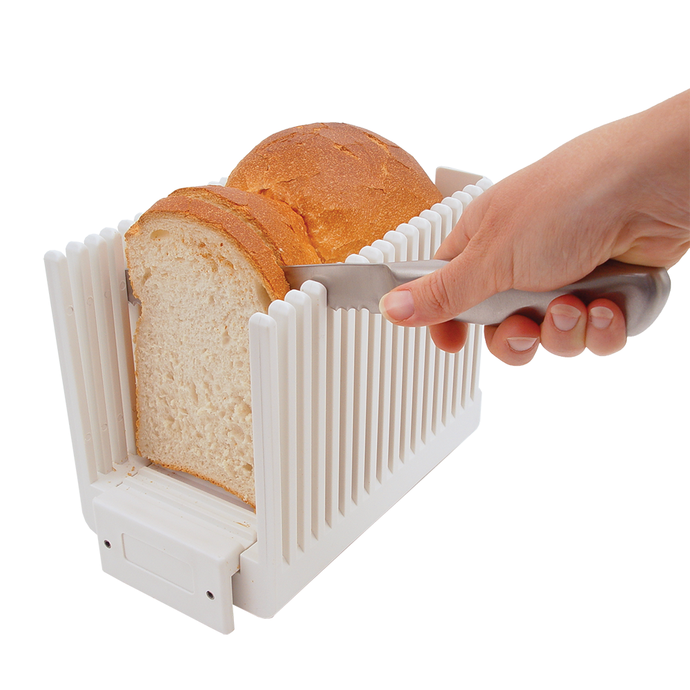 Appetito Bread Slicer Cutting Guide - White