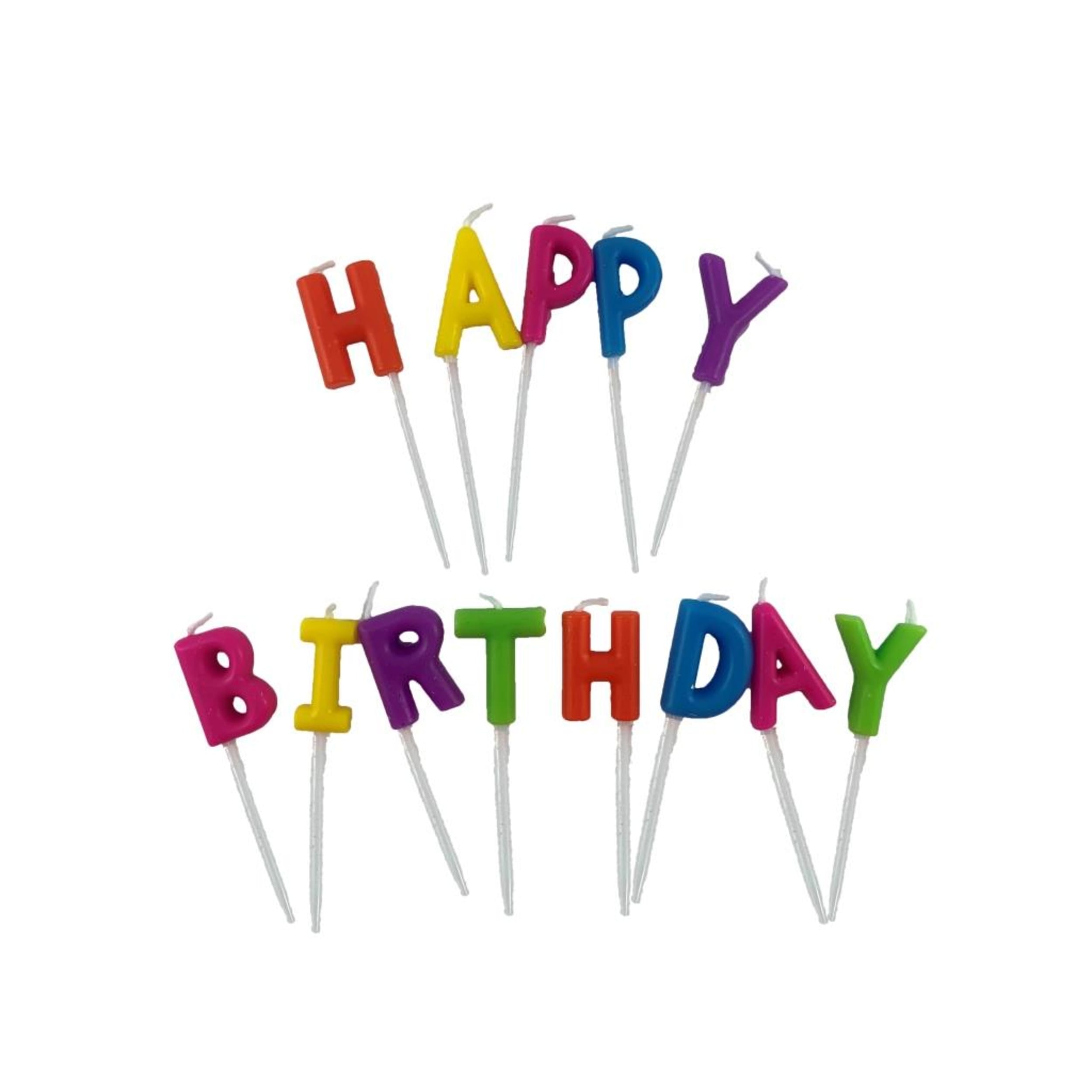 Occasions Happy Birthday Picks Candles Picks