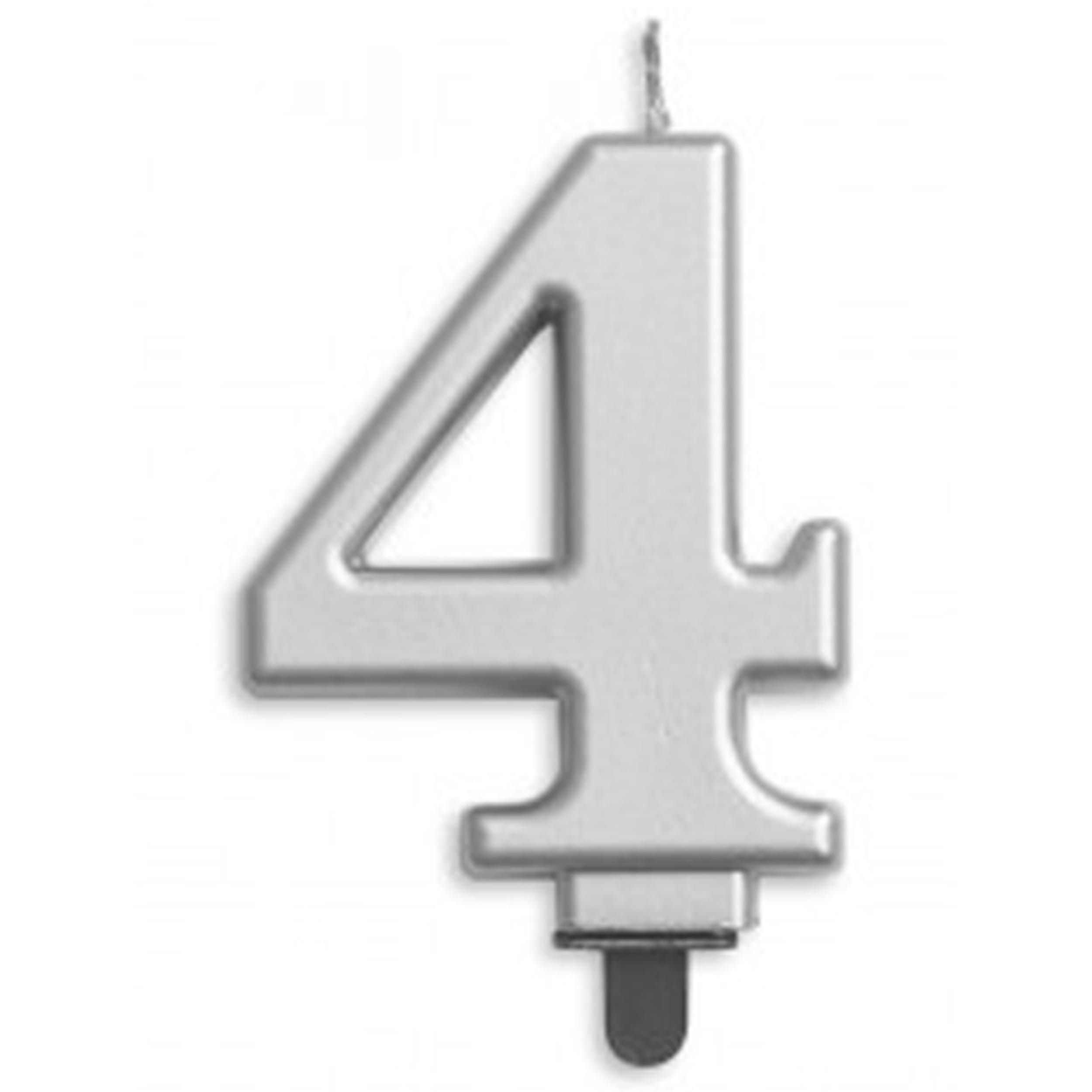 Occasions #4 Silver Jumbo Candle