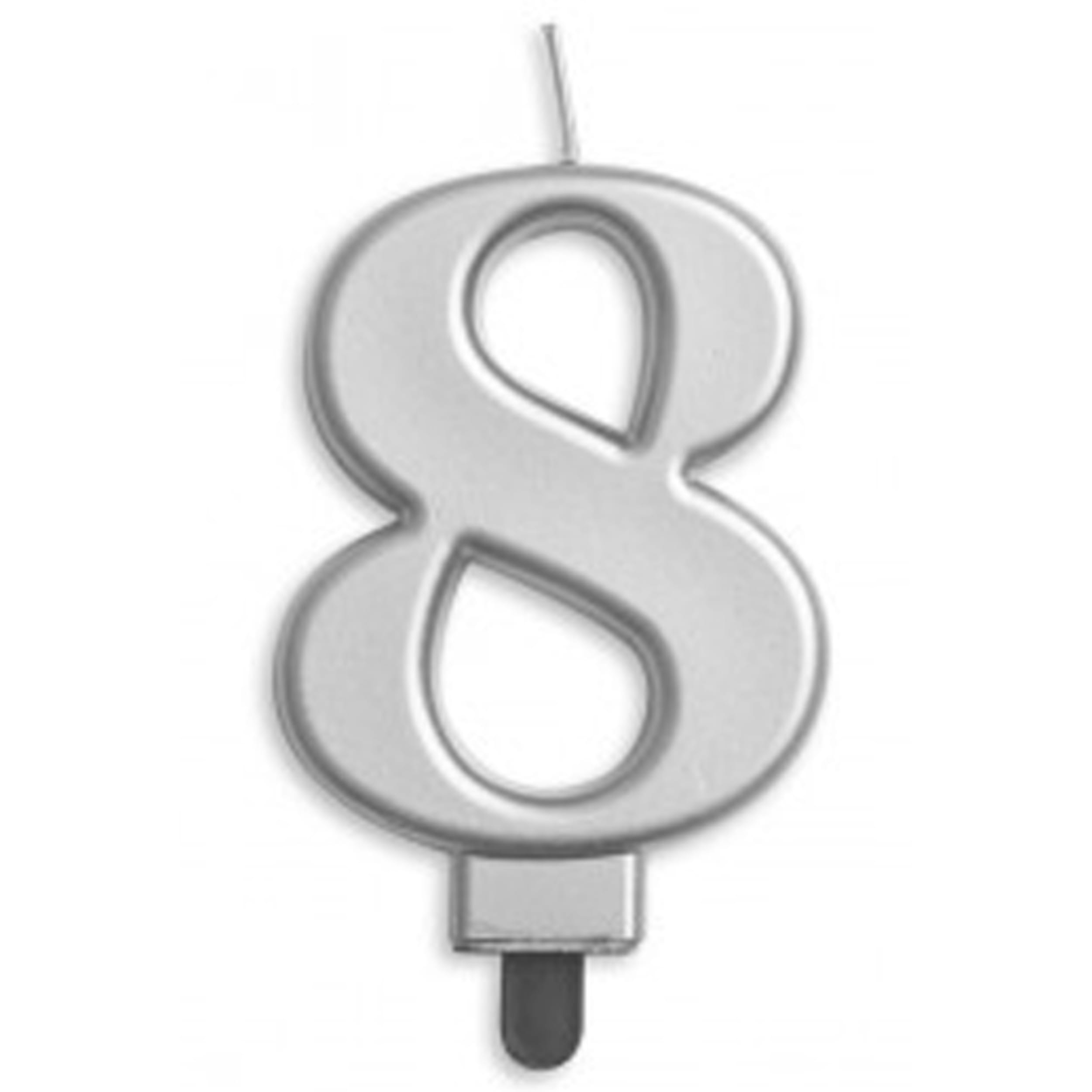 Occasions #8 Silver Jumbo Candle