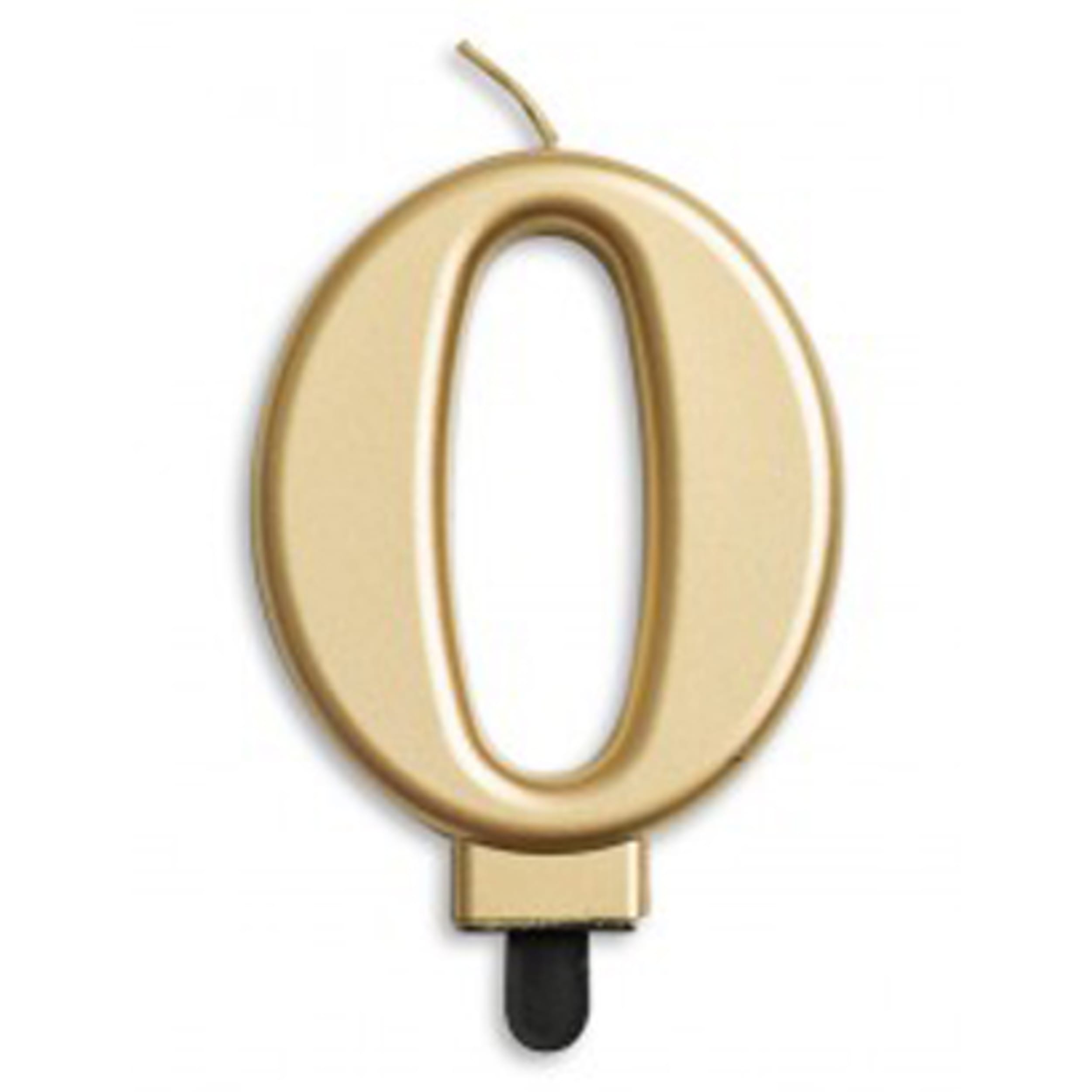 Occasions #0 Gold Jumbo Candle