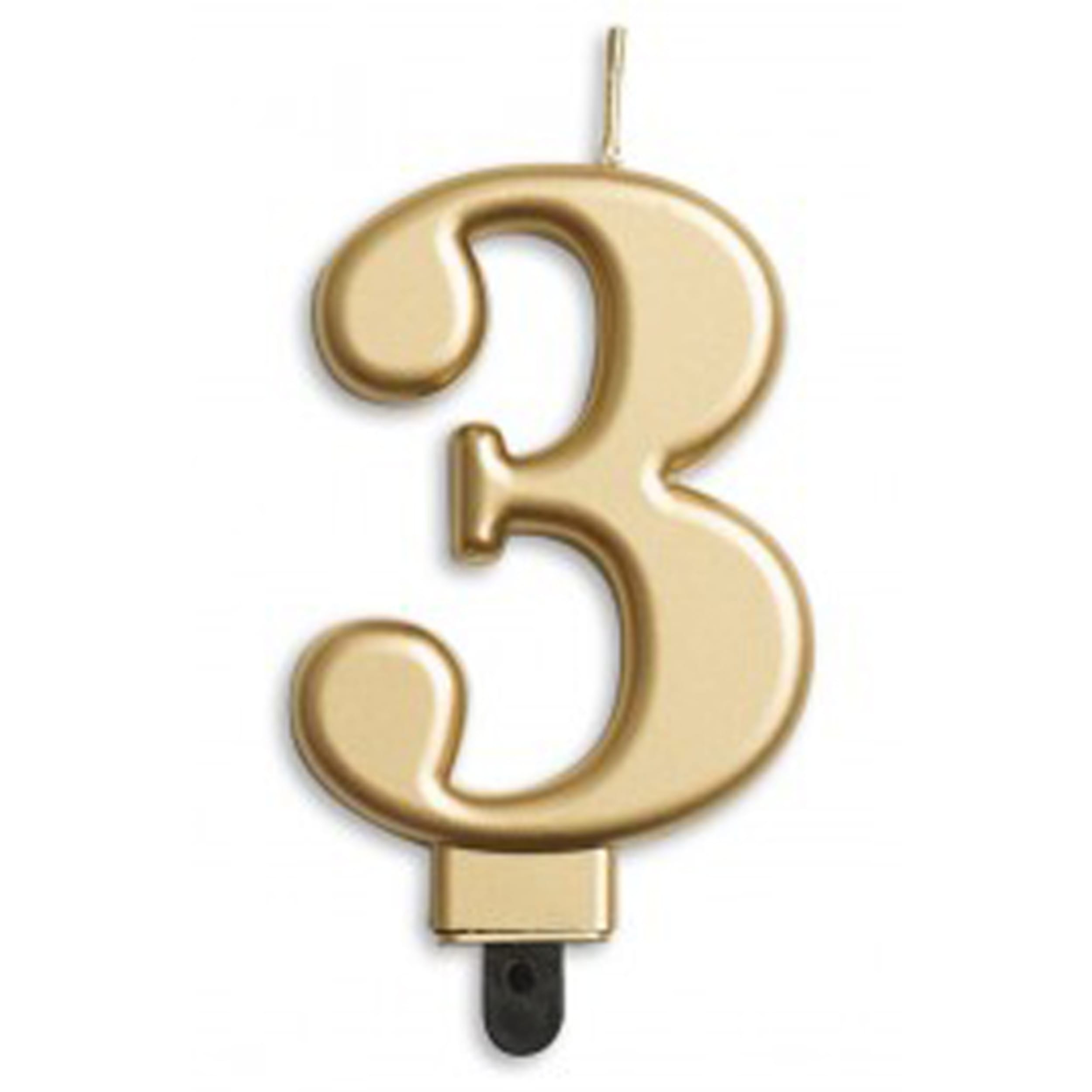 Occasions #3 Gold Jumbo Candle