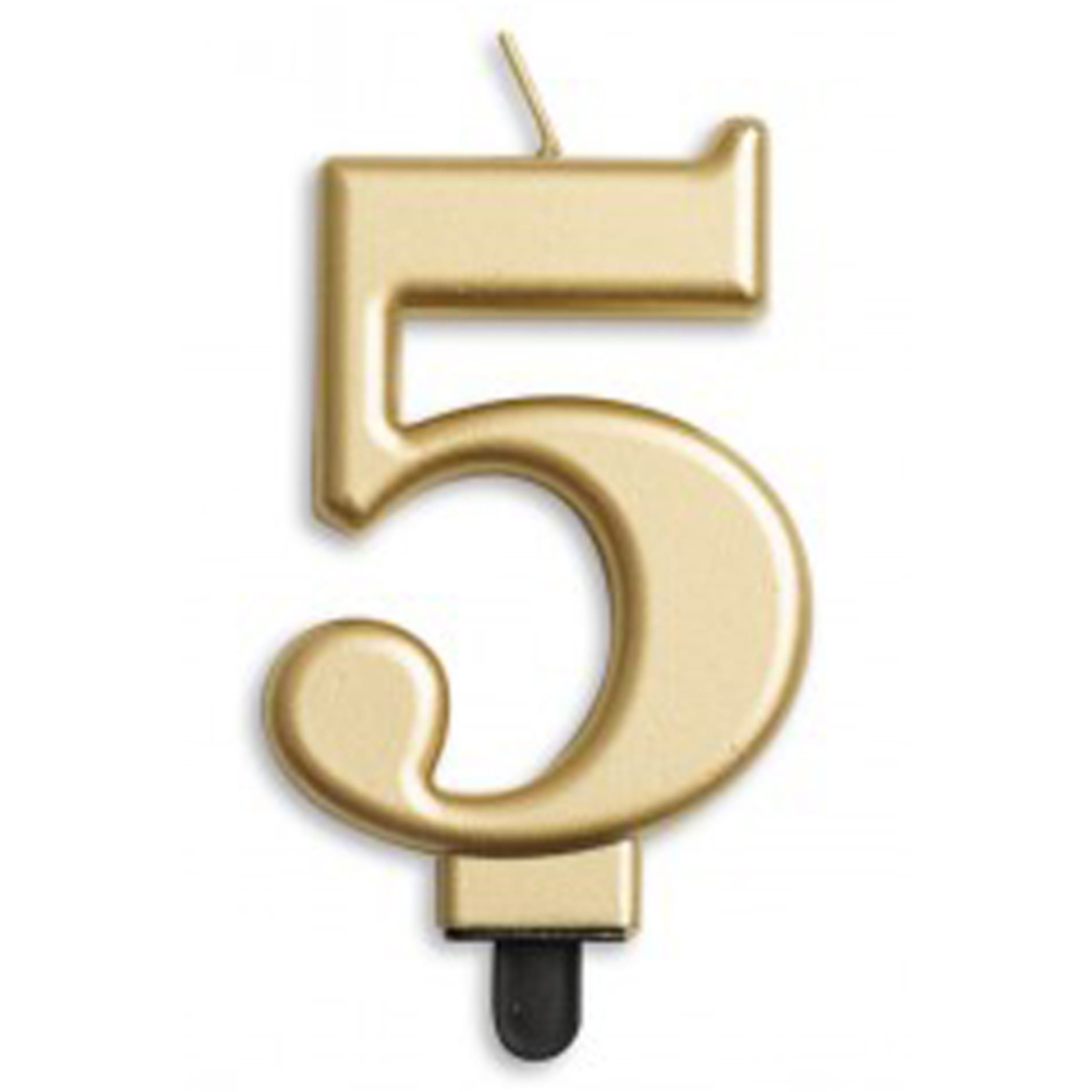 Occasions #5 Gold Jumbo Candle